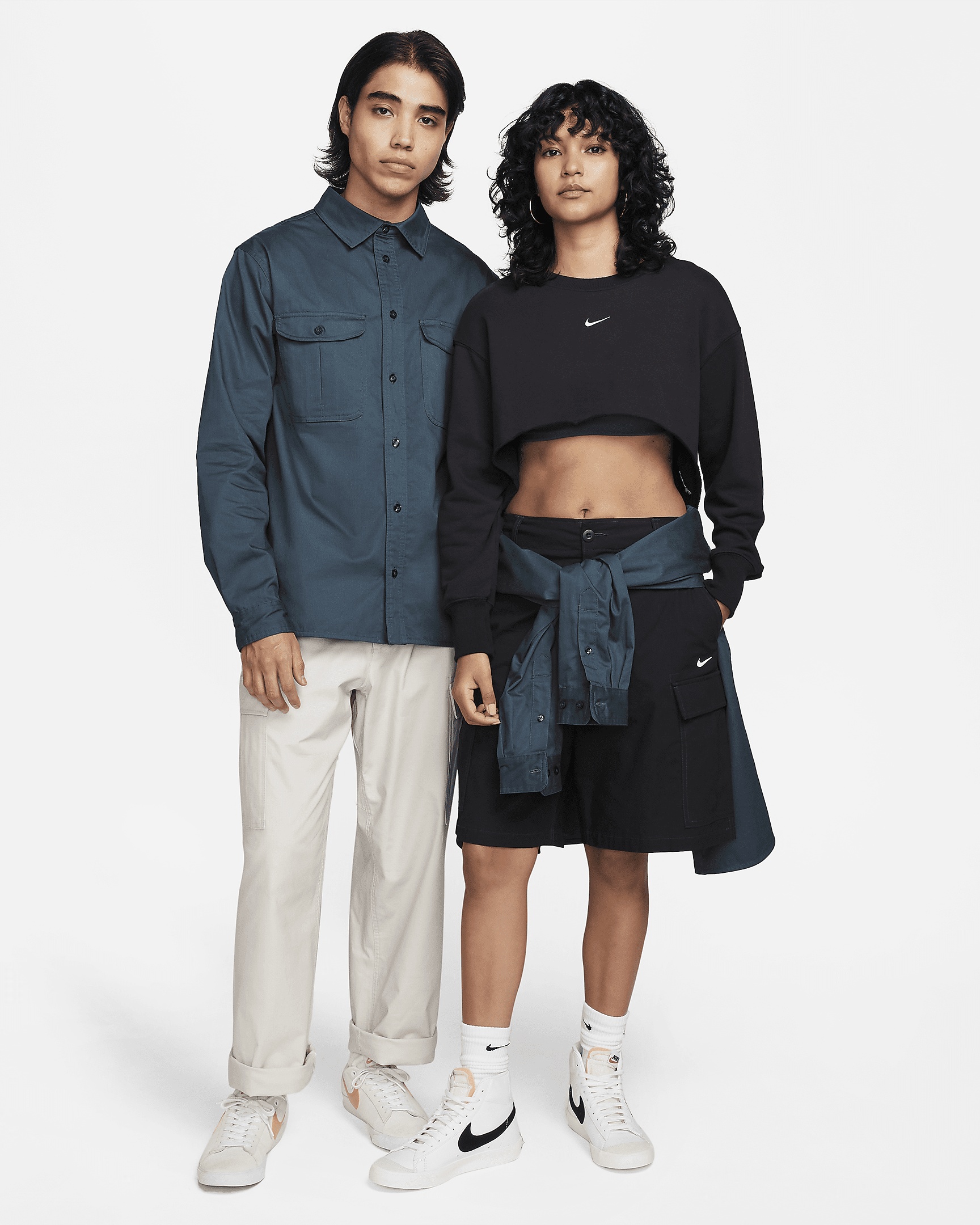 Nike SB Tanglin Woven Skate Button-Up Long-SleeveTop - 6