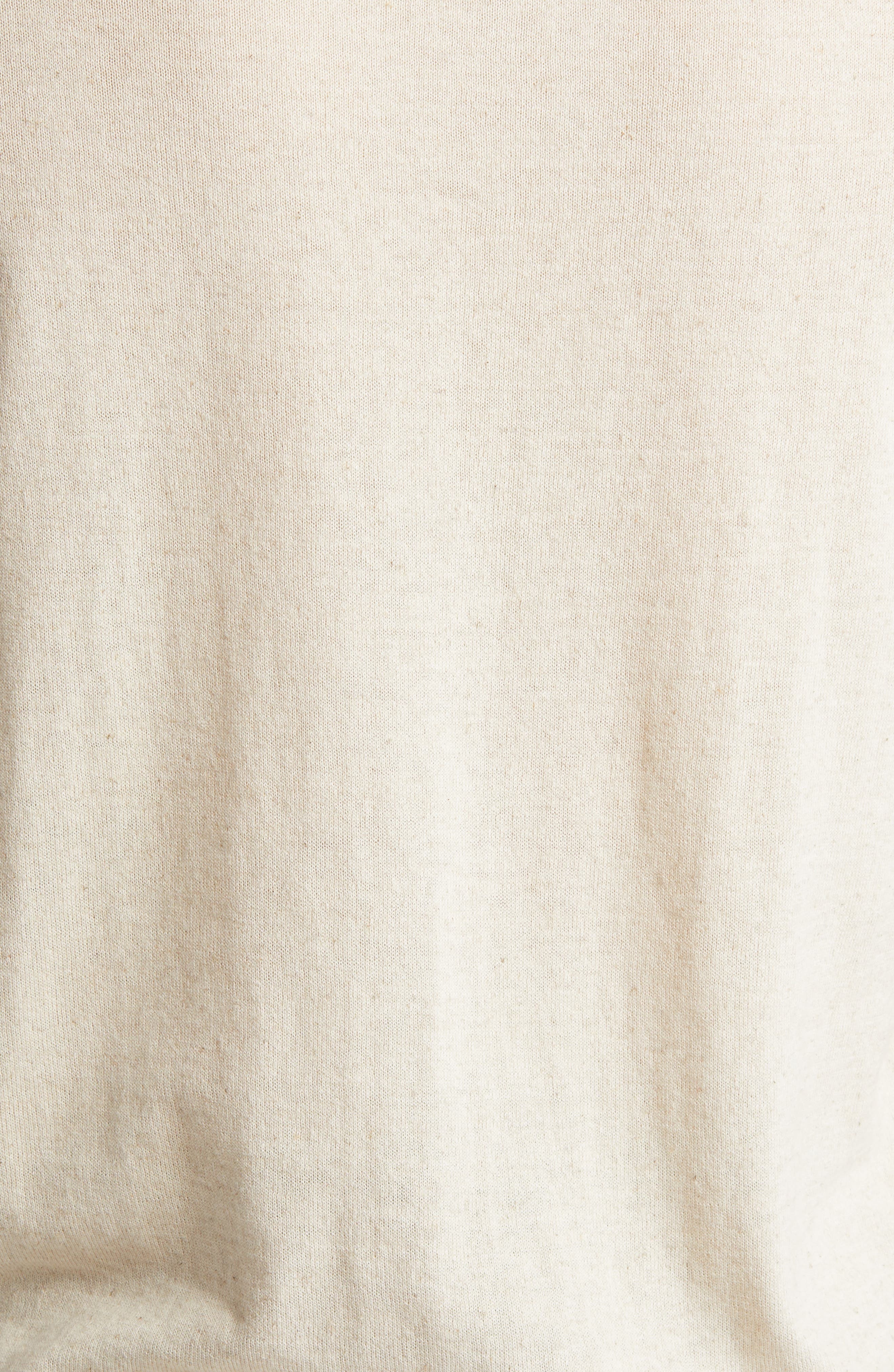 NN07 Ryan 6311 Cotton & Linen Johnny Collar Polo in Oat at Nordstrom - 6