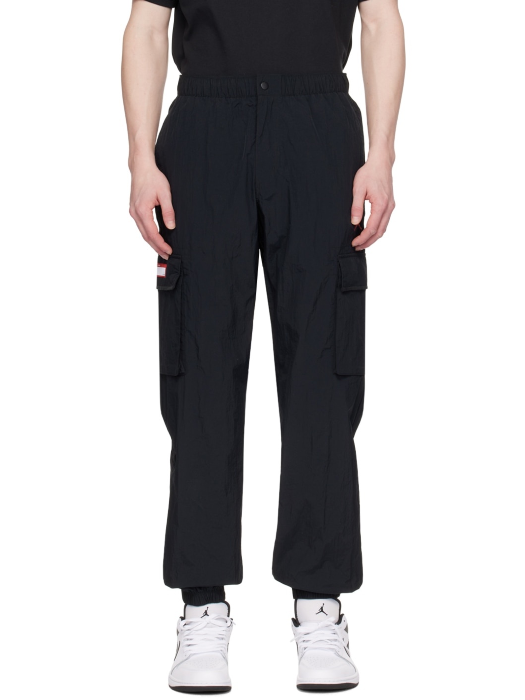 Black Jordan Flight MVP Cargo Pants - 1