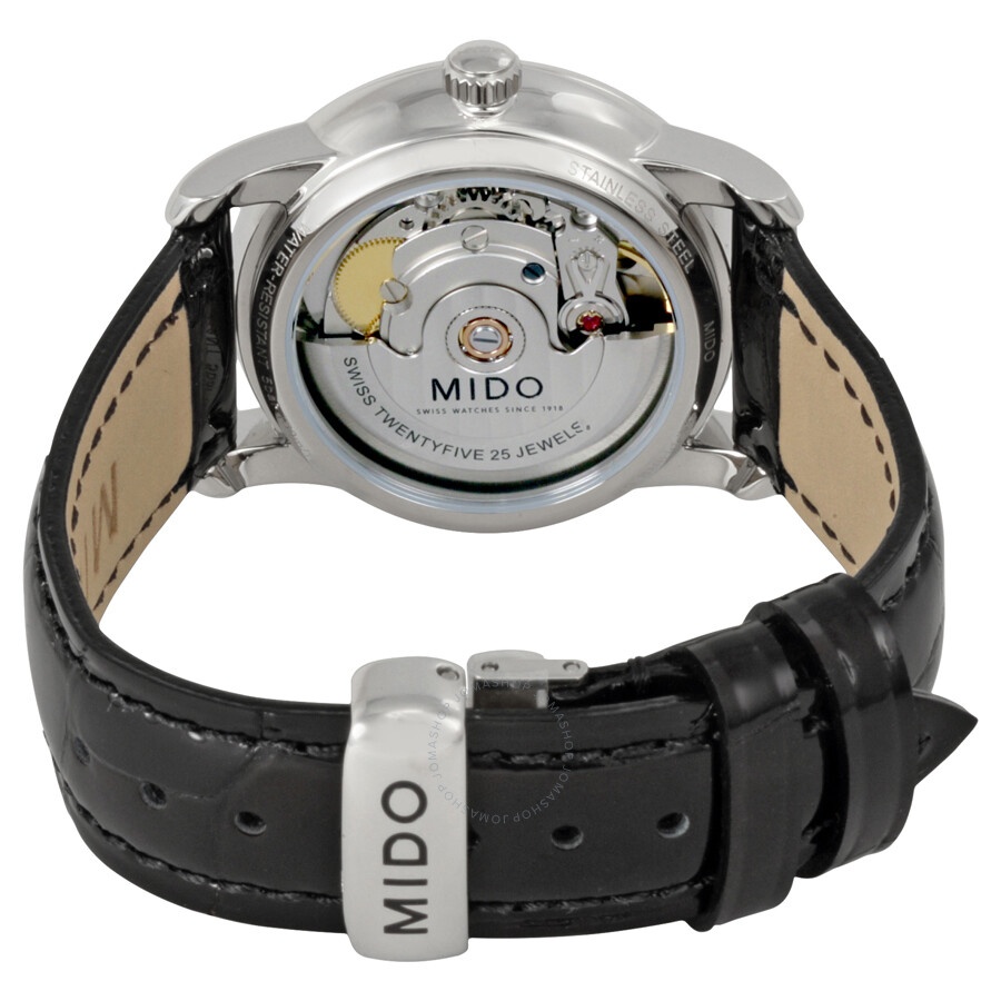 Mido - Mido Baroncelli II Automatic Silver Dial Men's Watch M0072071603600 - 3