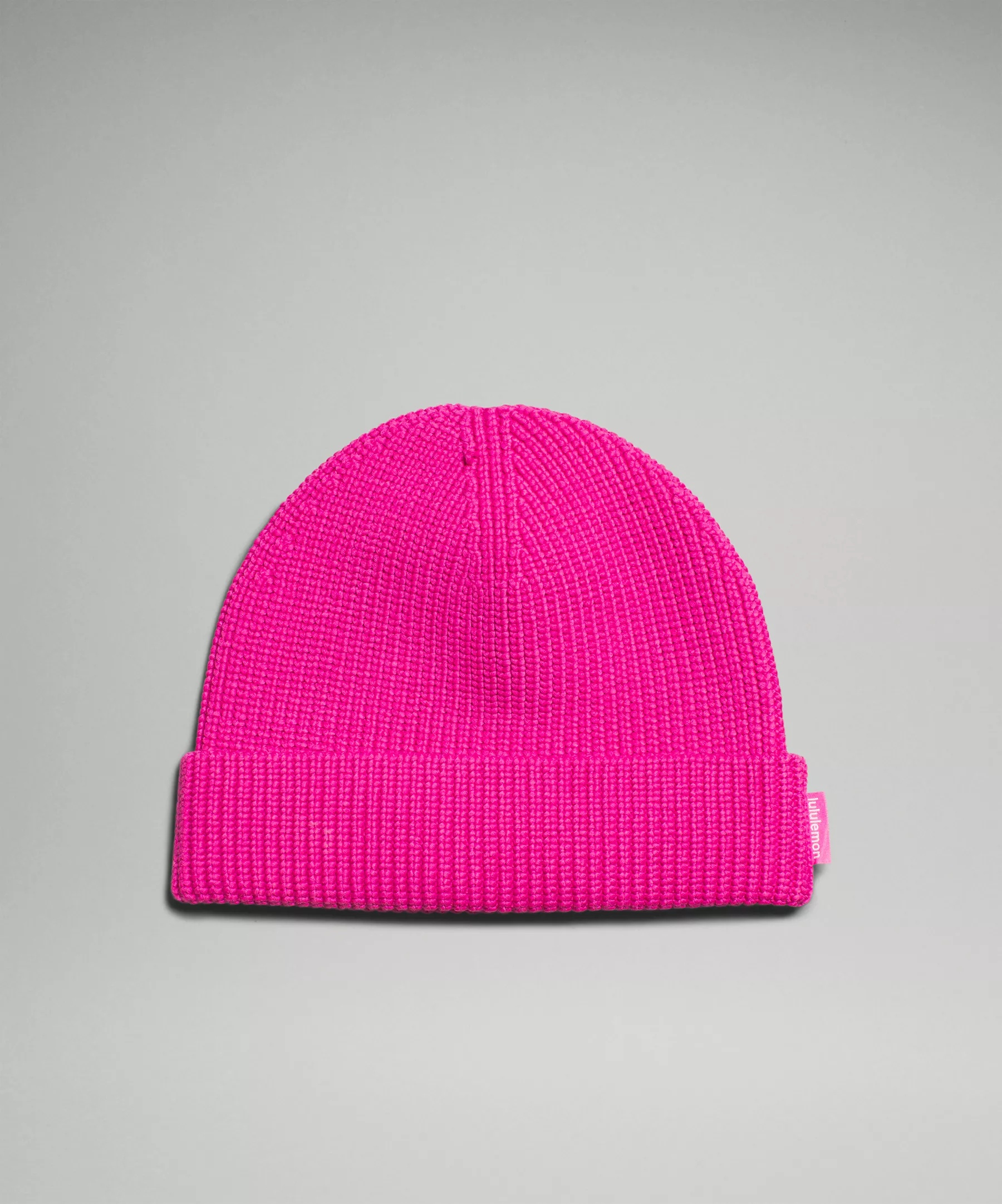 Close-Fit Cotton-Blend Ribbed Beanie - 1