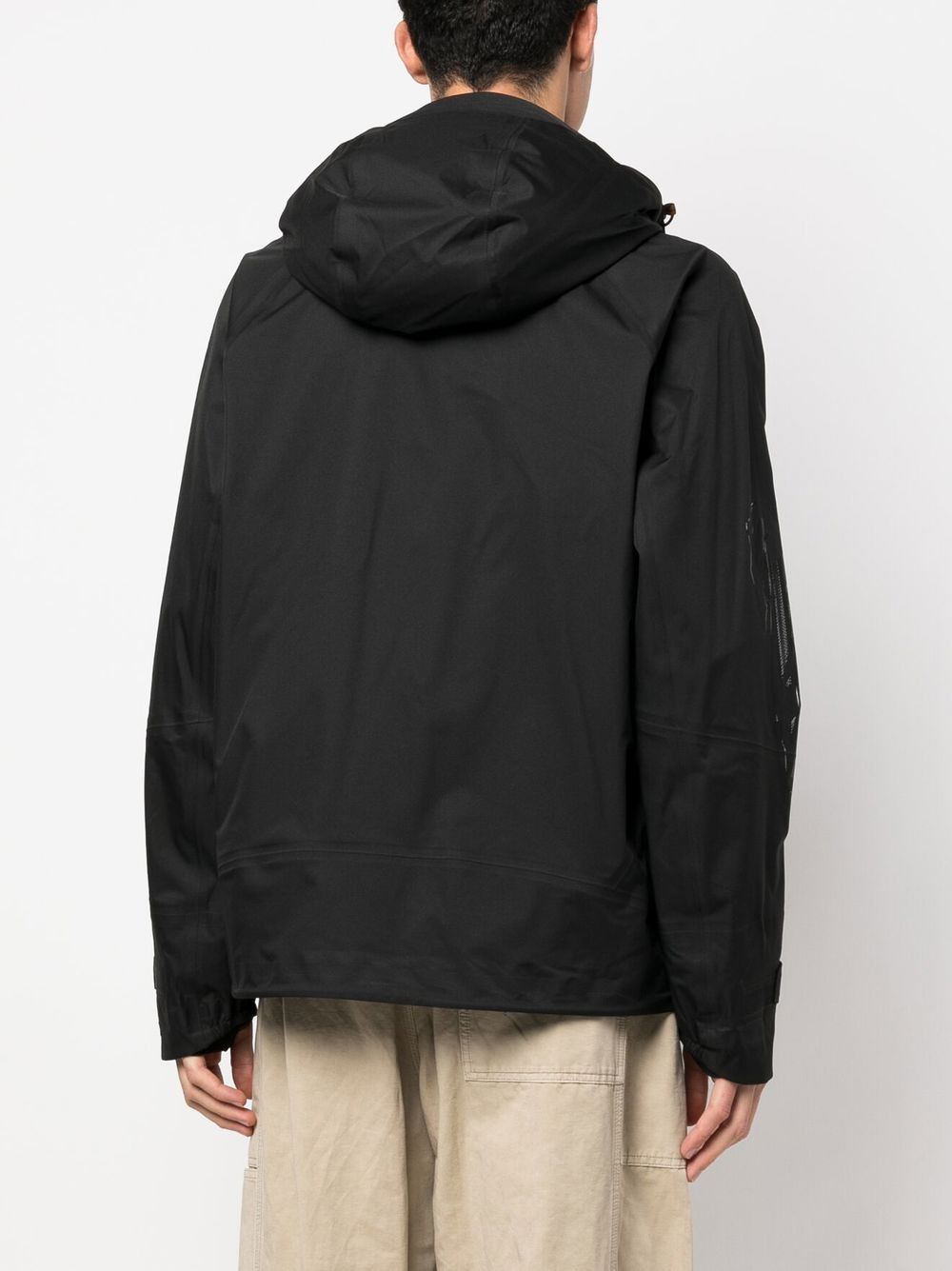 zipped-up hooded jacket - 4