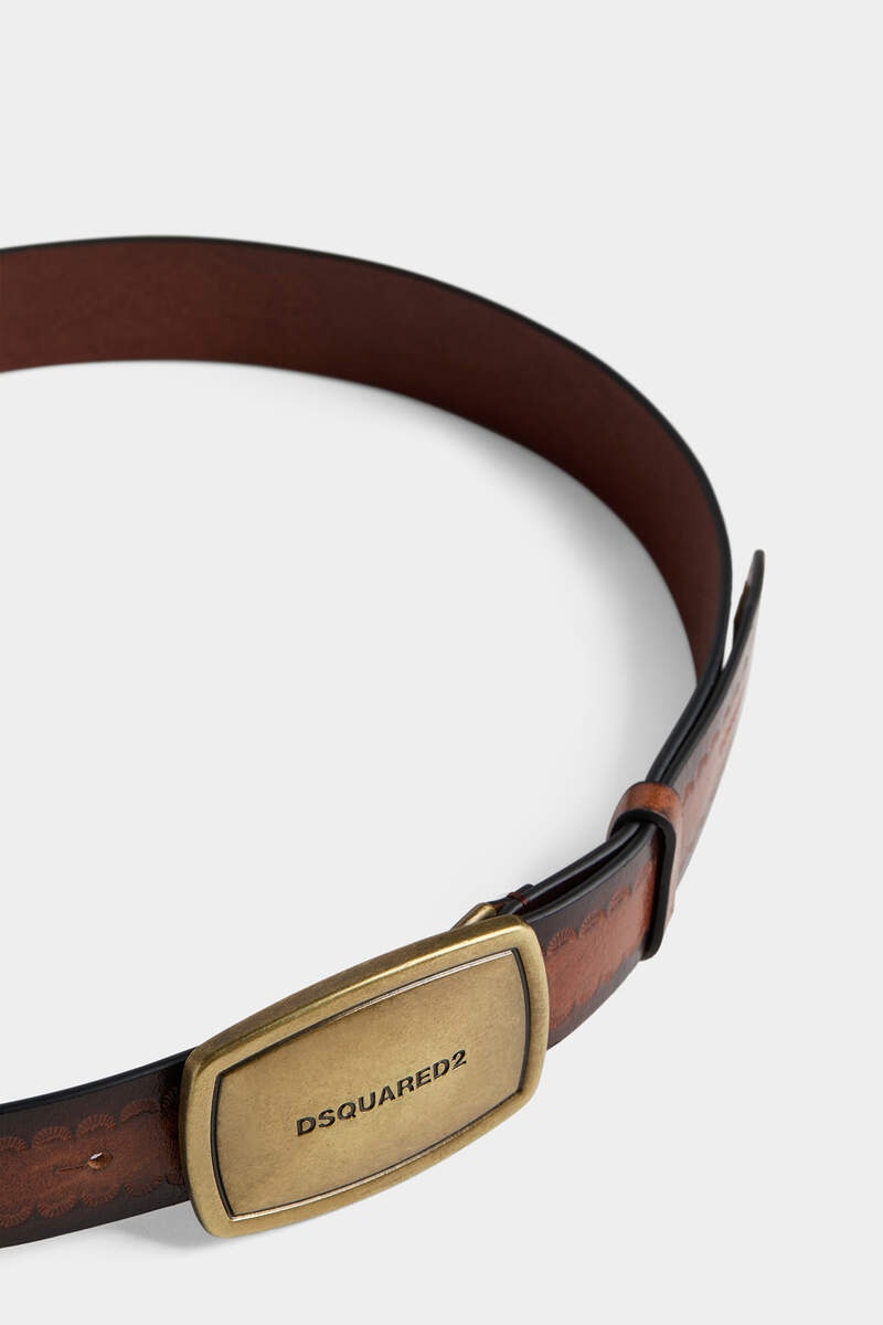 VINTAGE PLAQUE BELT - 3