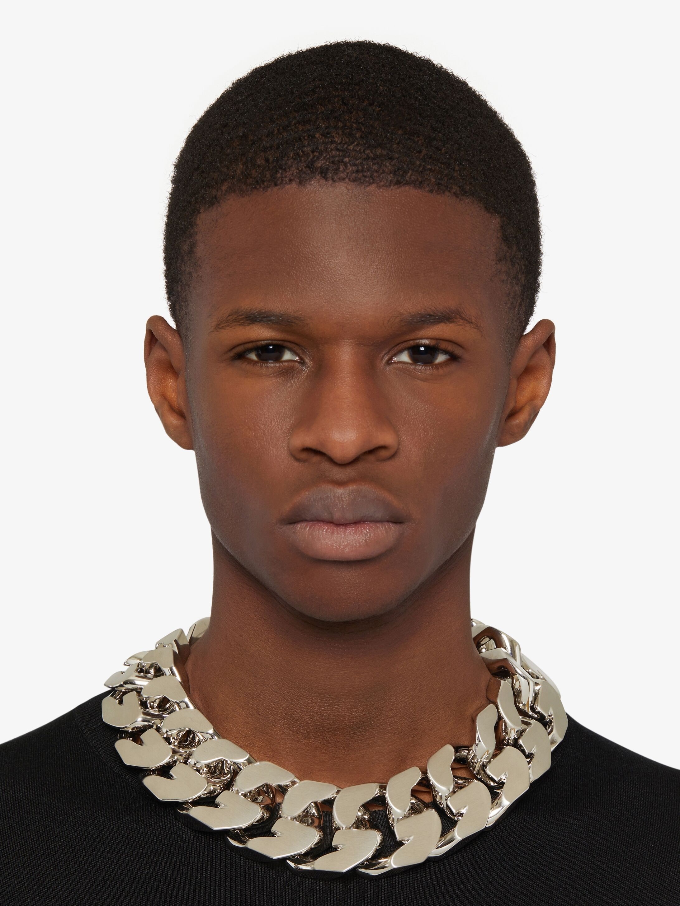 G CHAIN NECKLACE IN METAL - 2