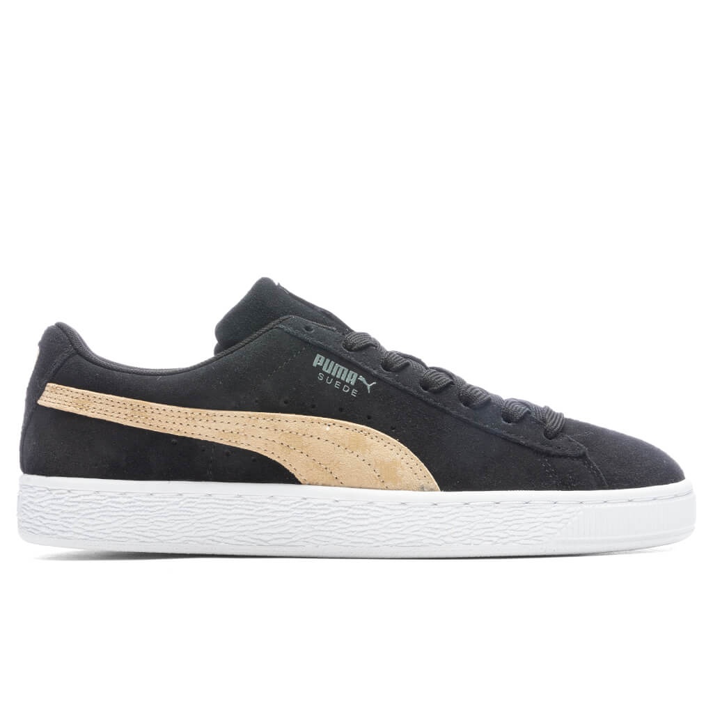 PUMA WOMEN'S SUEDE T7 - BLACK - 1