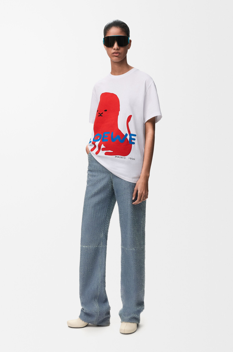 Loewe Regular fit t-shirt in cotton outlook