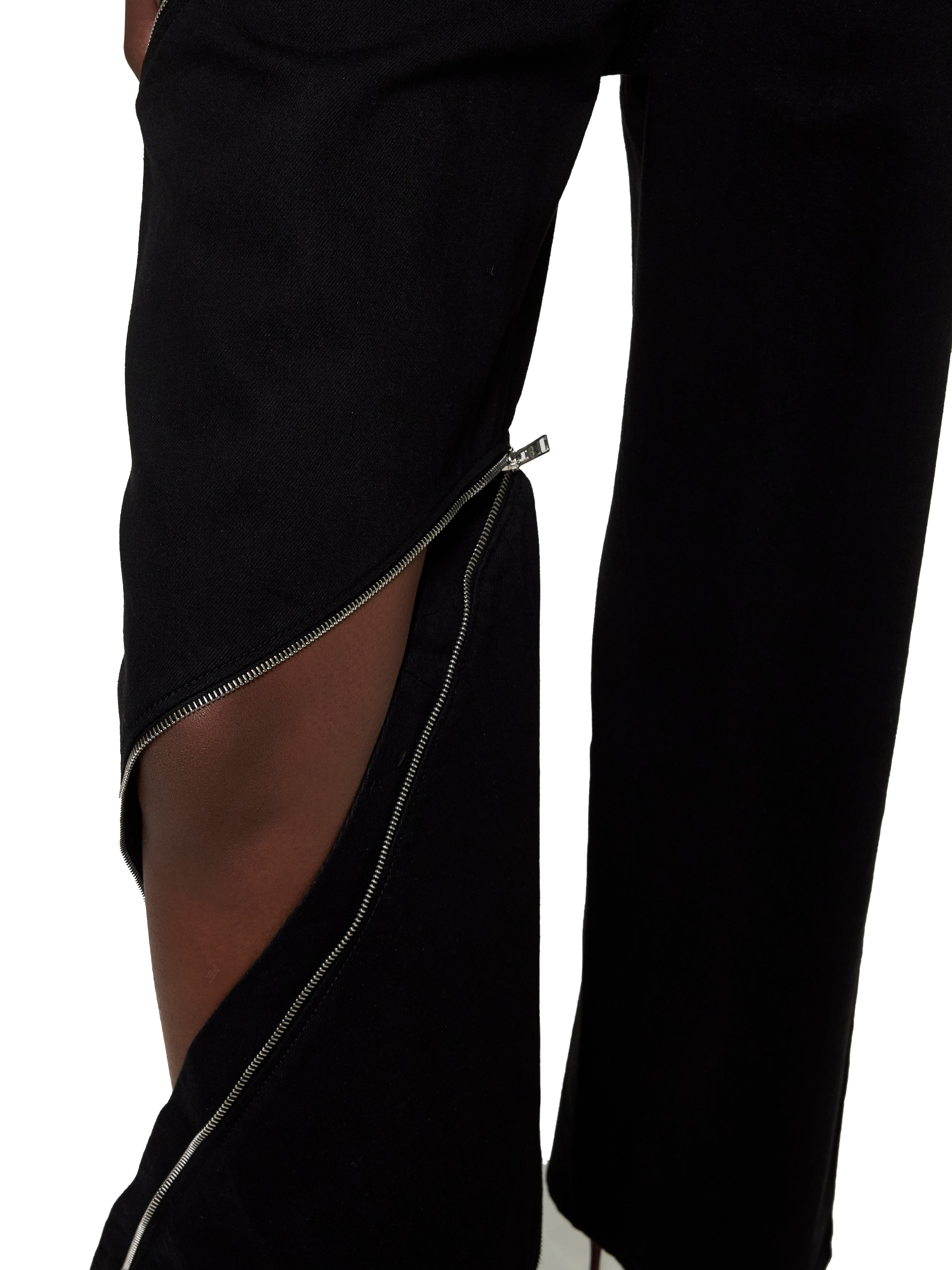 Black denim Spiral jeans - 5