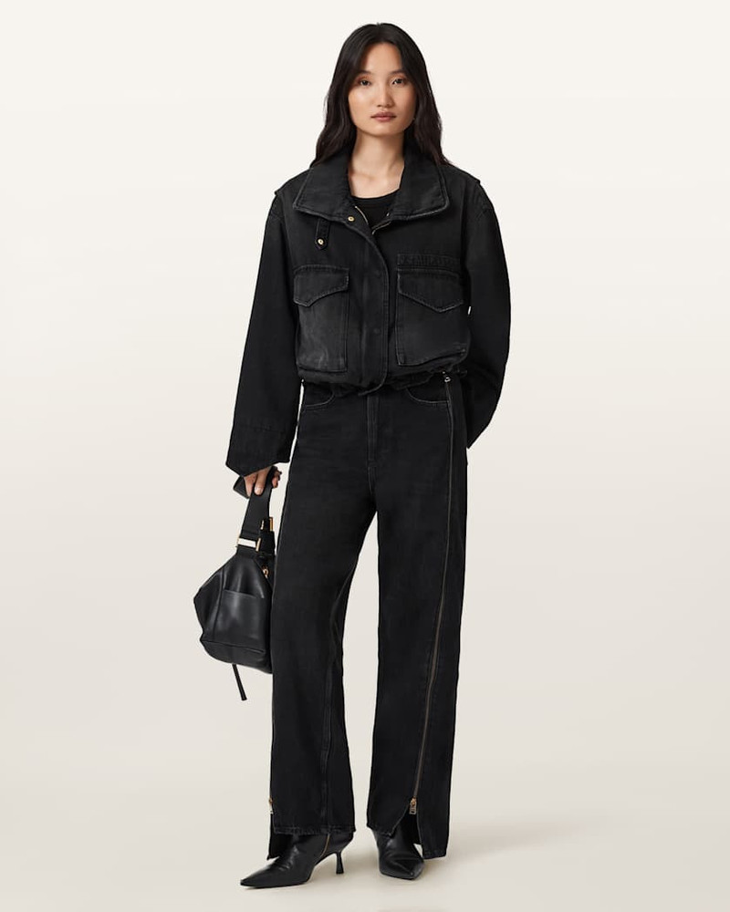 ALLSAINTS FRANKIE DOUBLE ZIP JEANS outlook