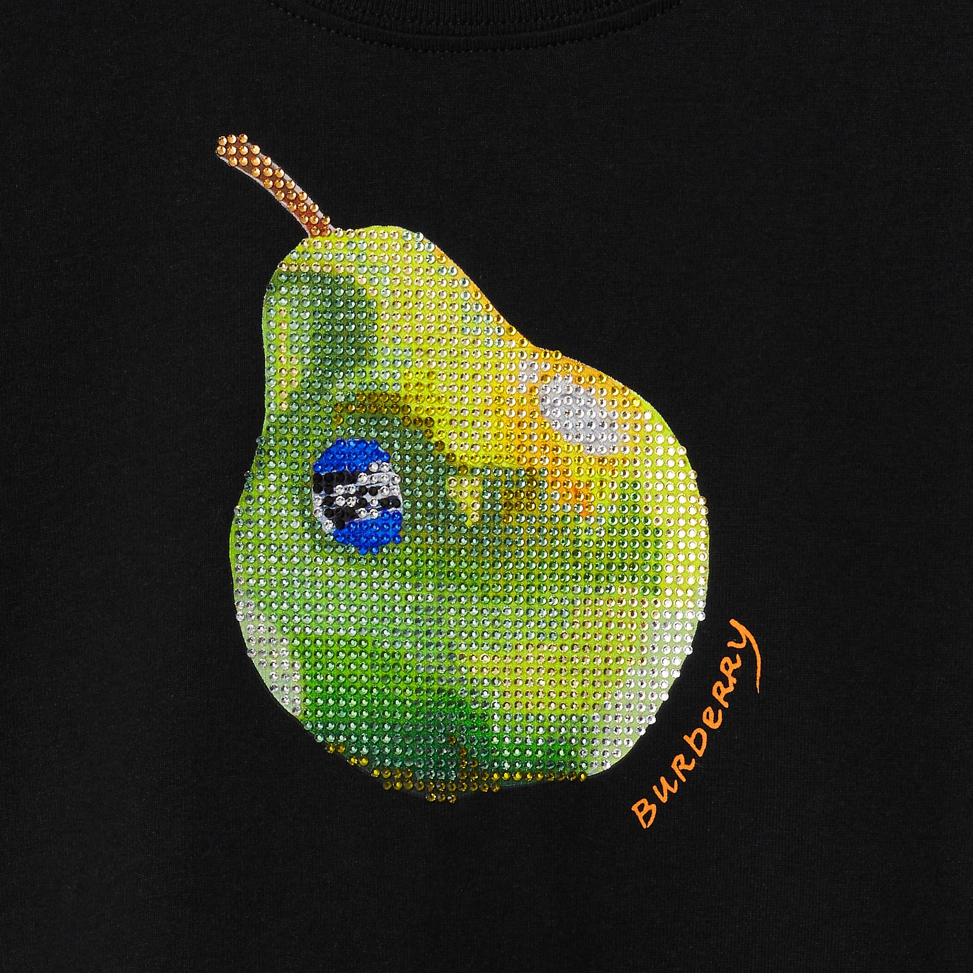 Boxy Crystal Pear Cotton T-shirt - 6