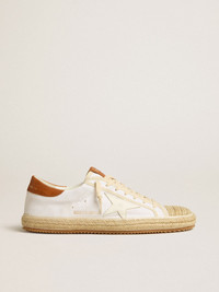 Golden Goose Men's Super-Star LTD in canvas with white