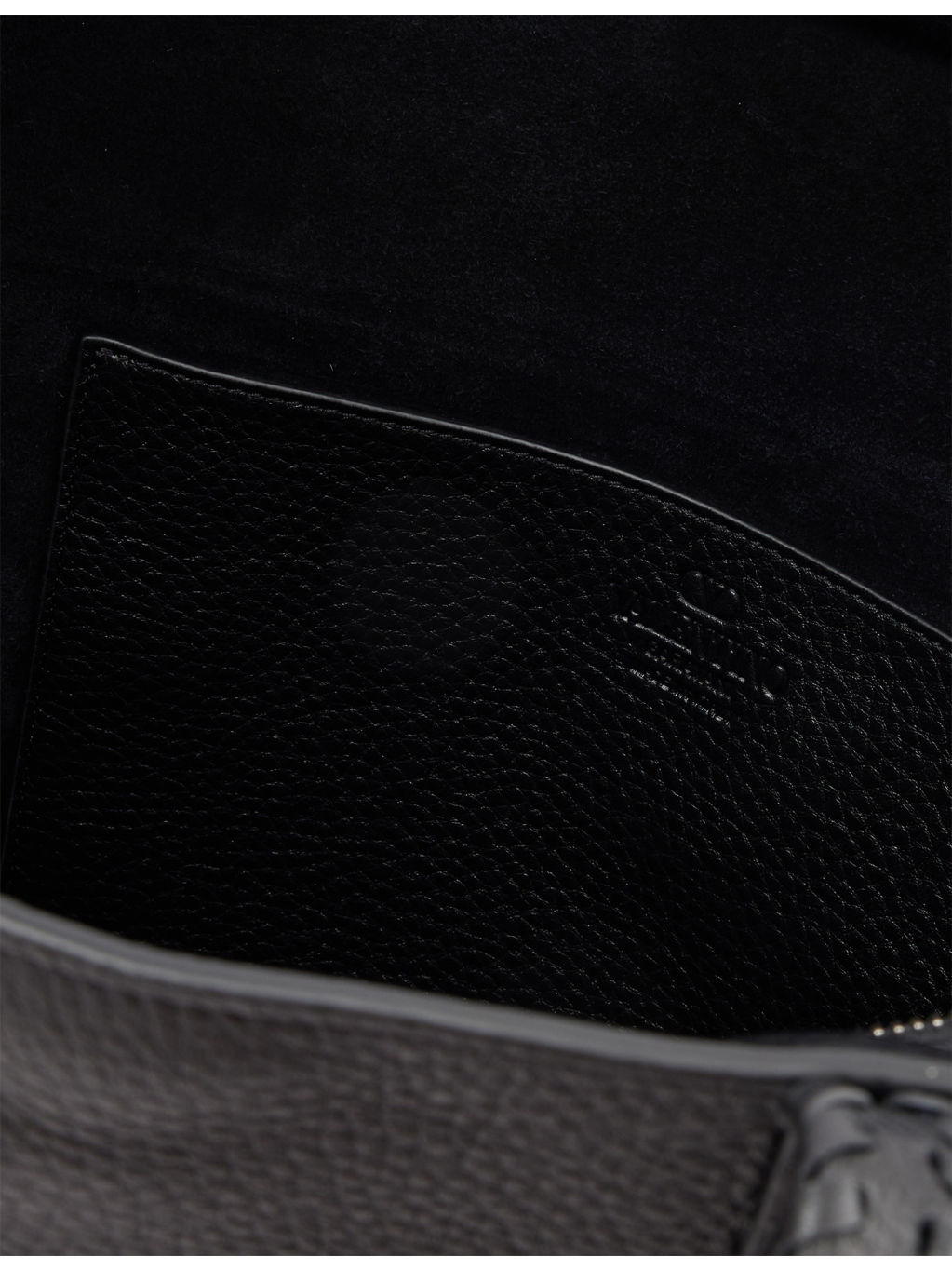 Avec Toi Logo Leather Shoulder Bag - 5