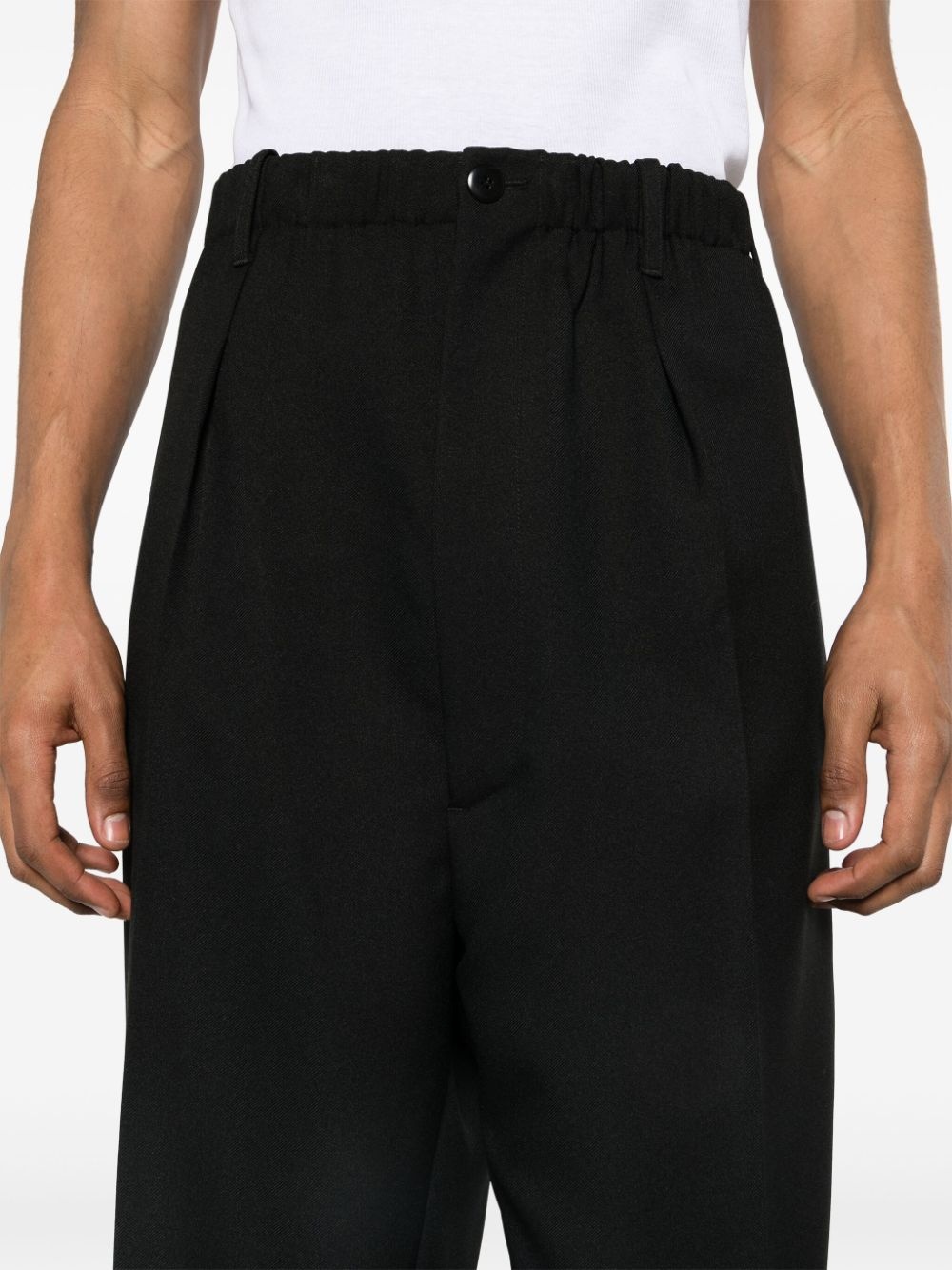 tailored straight-leg trousers - 5