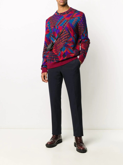 Missoni abstract wool jumper outlook