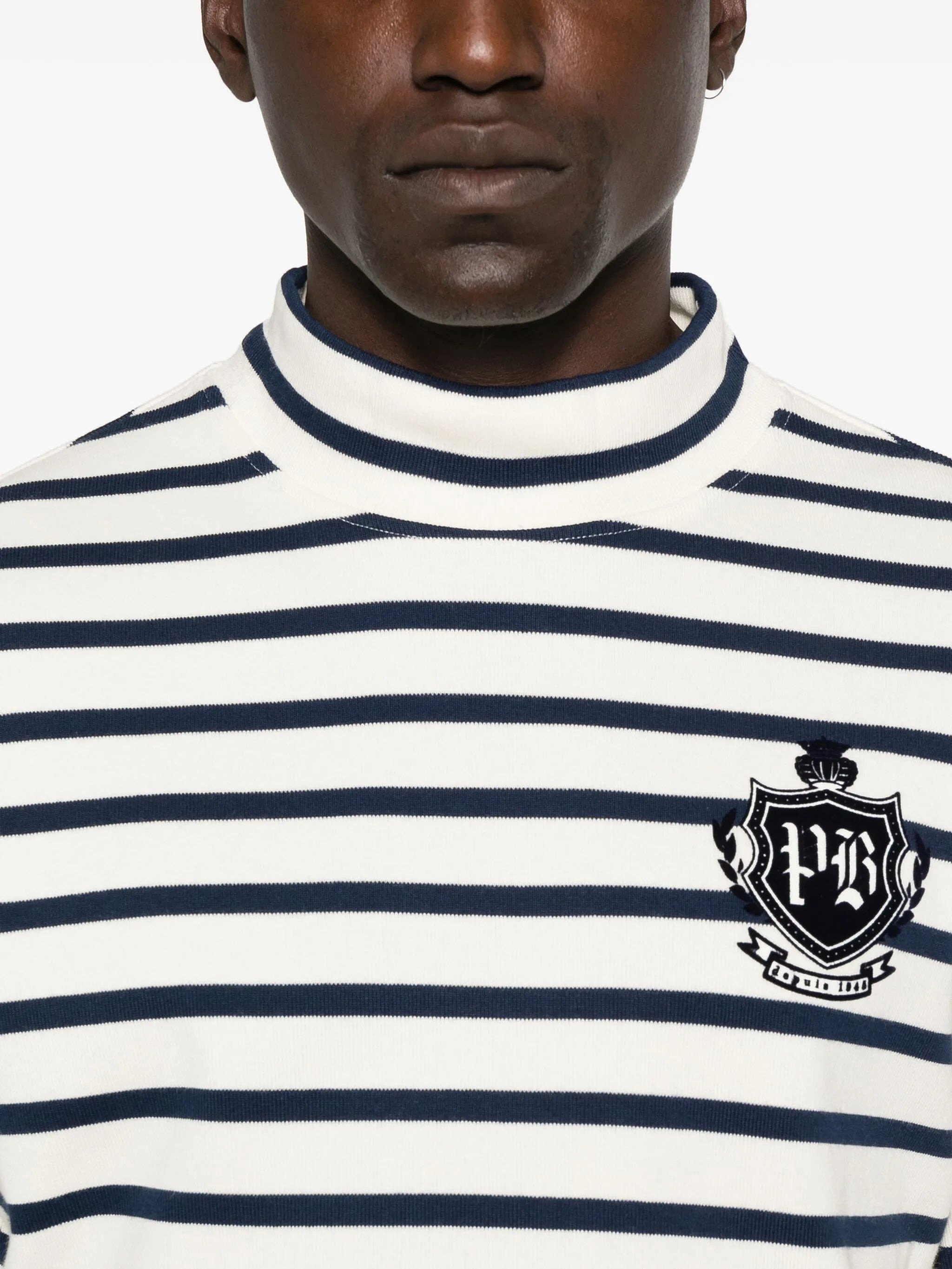 Balmain Striped Long-sleeve T-shirt - 4