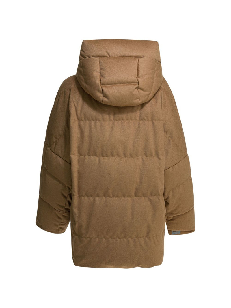 Max Mara hooded puffer coat outlook