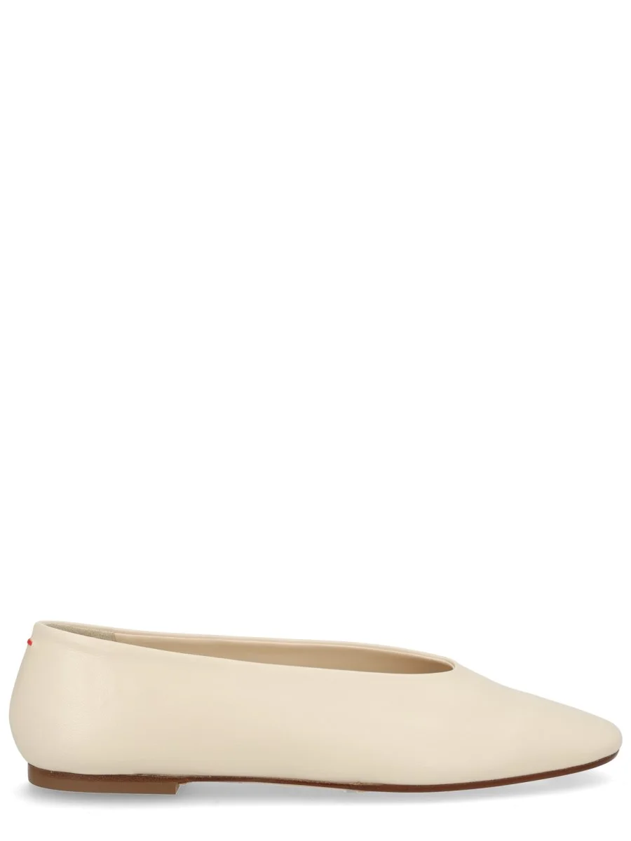 KIRSTEN LEATHER BALLERINA - 1