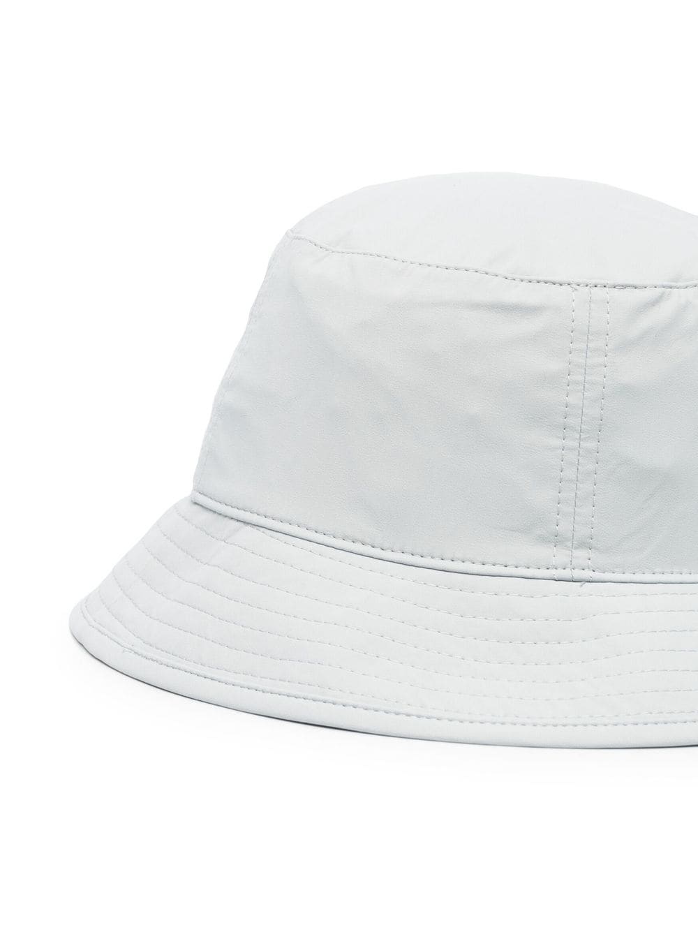 slogan-print bucket hat - 2