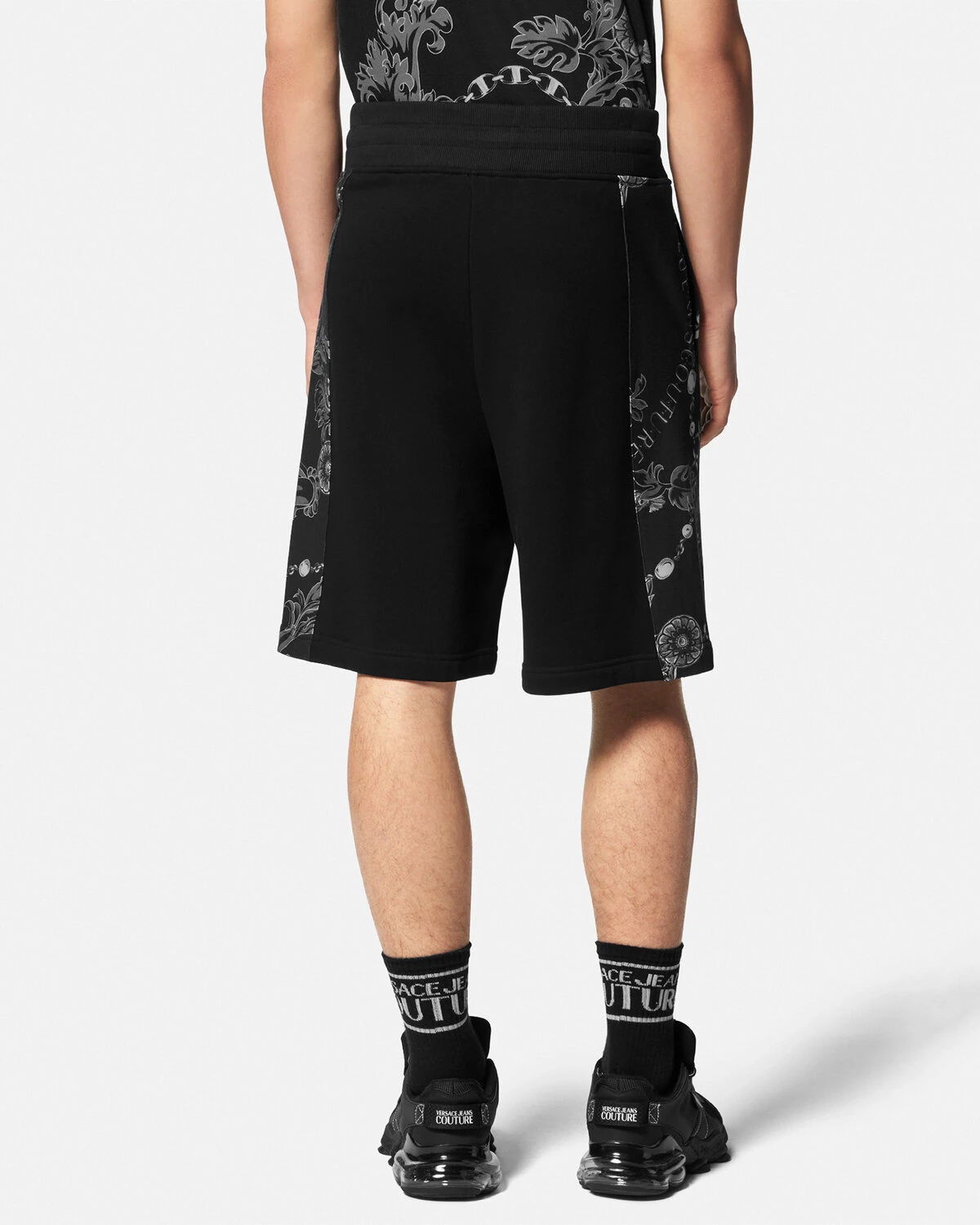 Chain Couture Sweat Shorts - 4