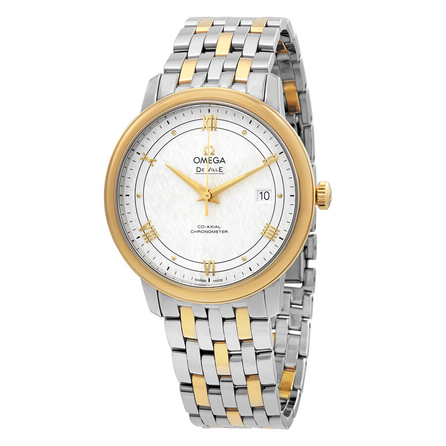 Omega De Ville Prestige Automatic Chronometer Silver Dial Men's Watch 424.20.40.20.02.001 - 1
