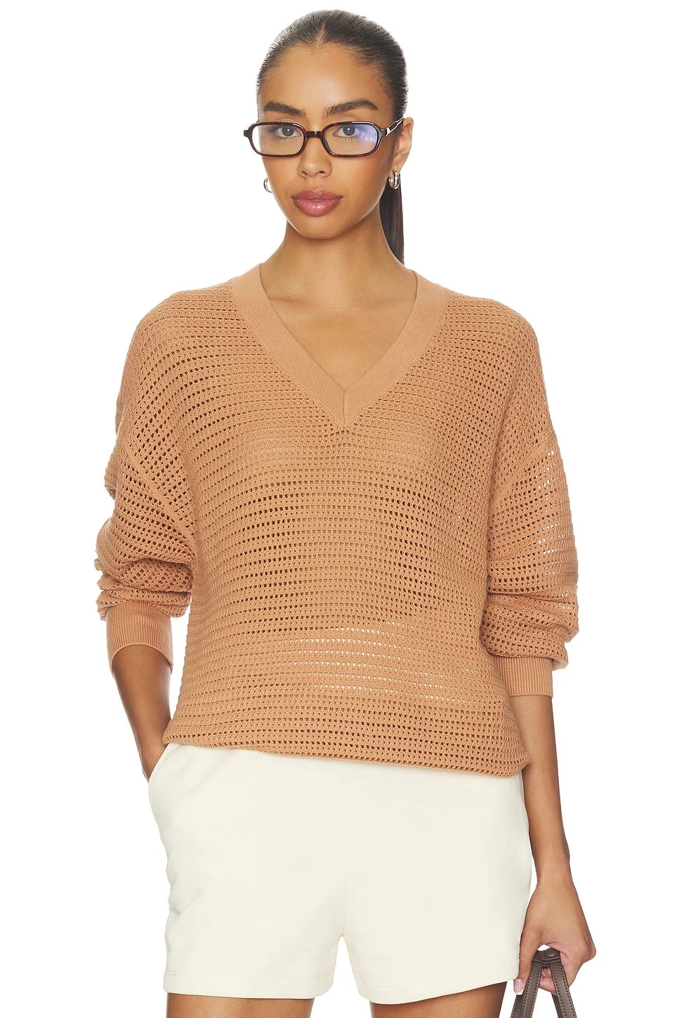 Gaia V Neck Sweater - 1