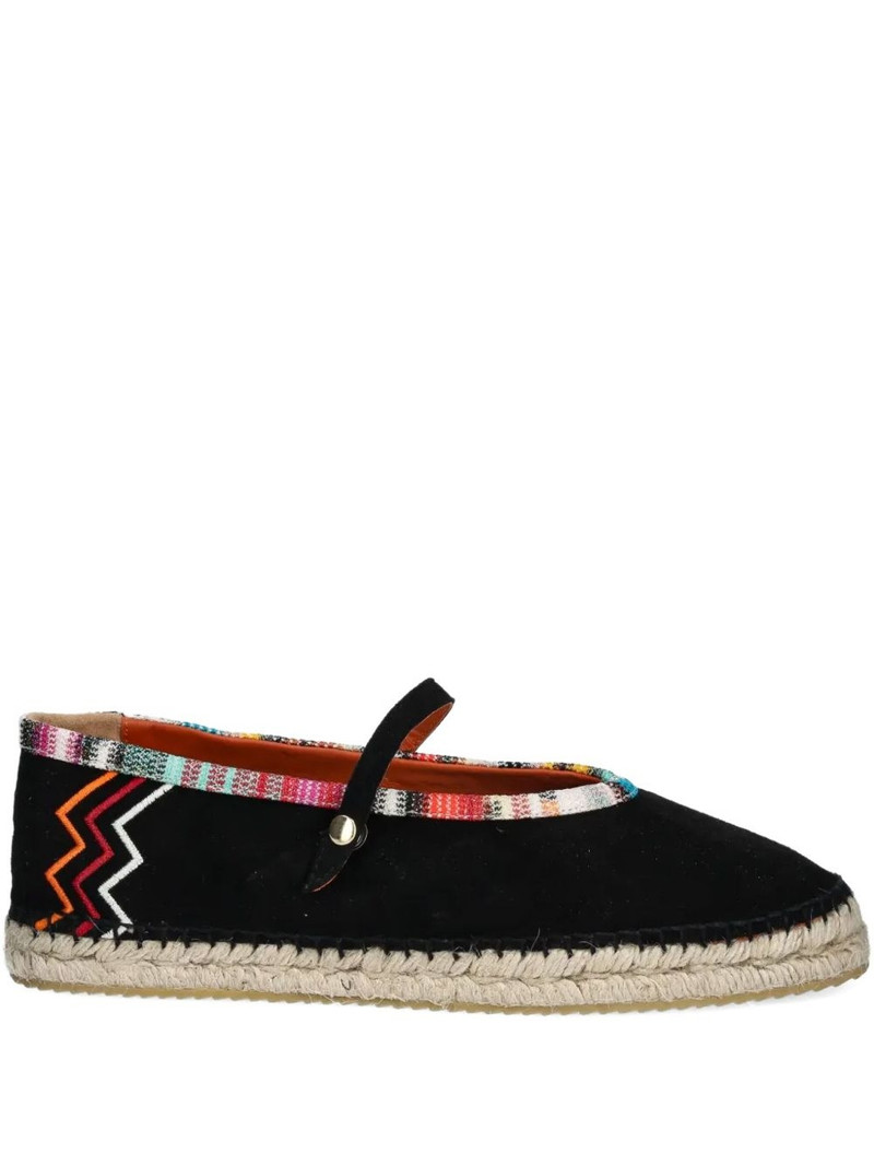zigzag-print espadrilles 1