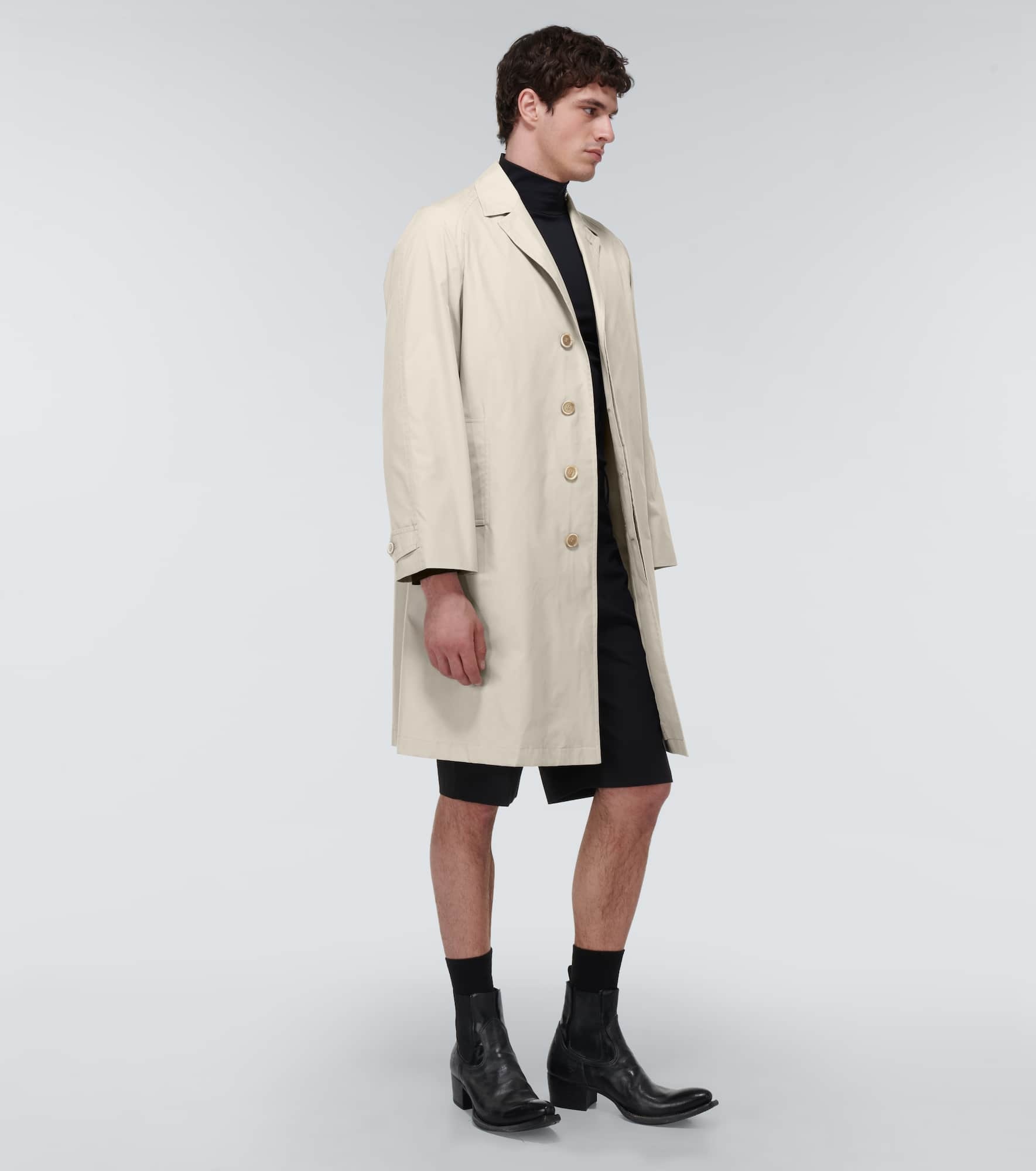 Cotton-blend overcoat - 2