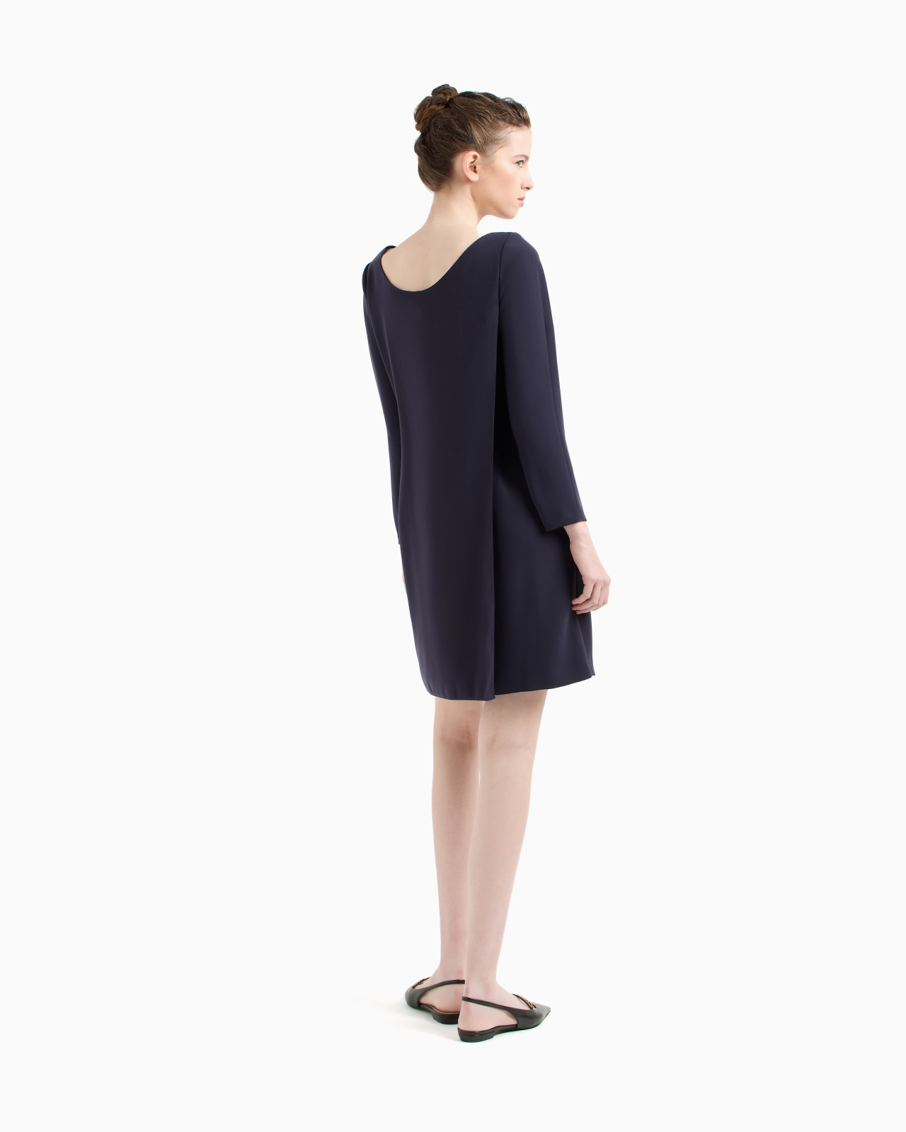 TECHNICAL CADY DRESS WITH FRONT PANEL - 3