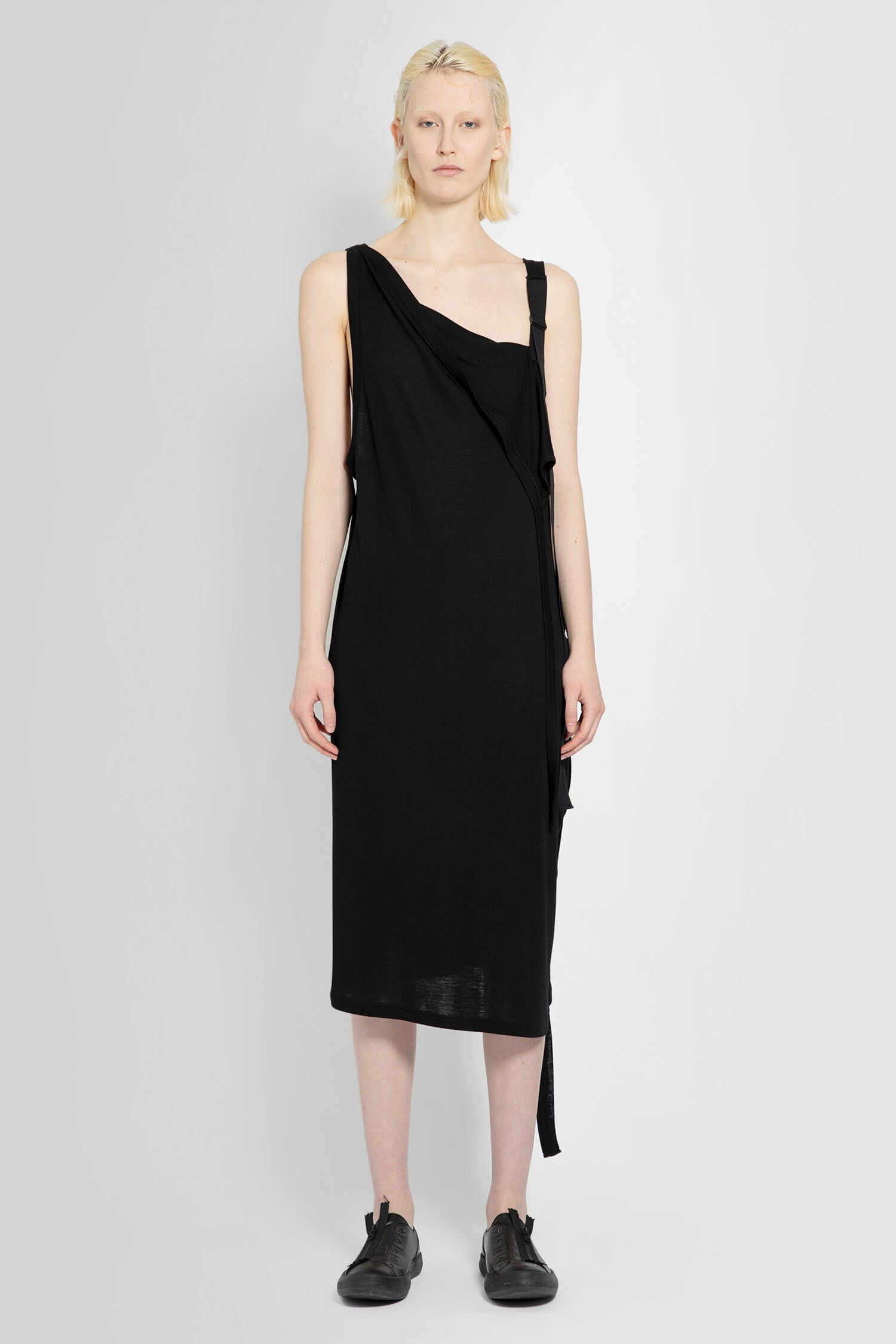 YOHJI YAMAMOTO WOMAN BLACK DRESSES - 2