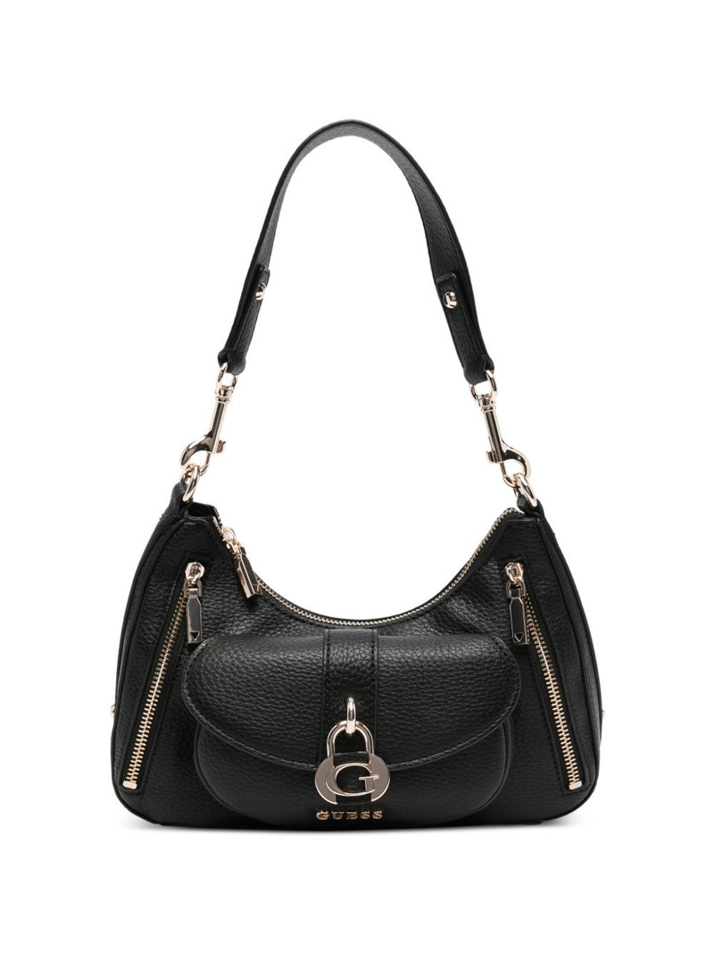 Jessa logo detail shoulder bag 1