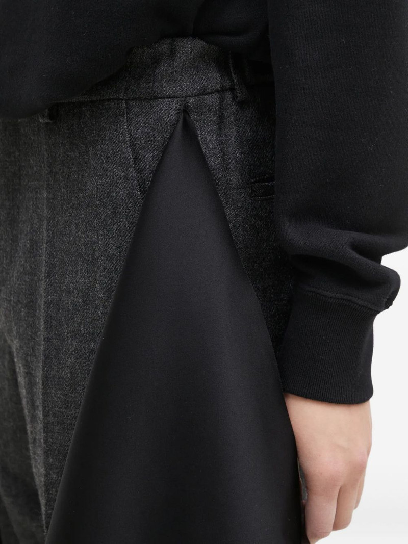 draped-panel trousers 4