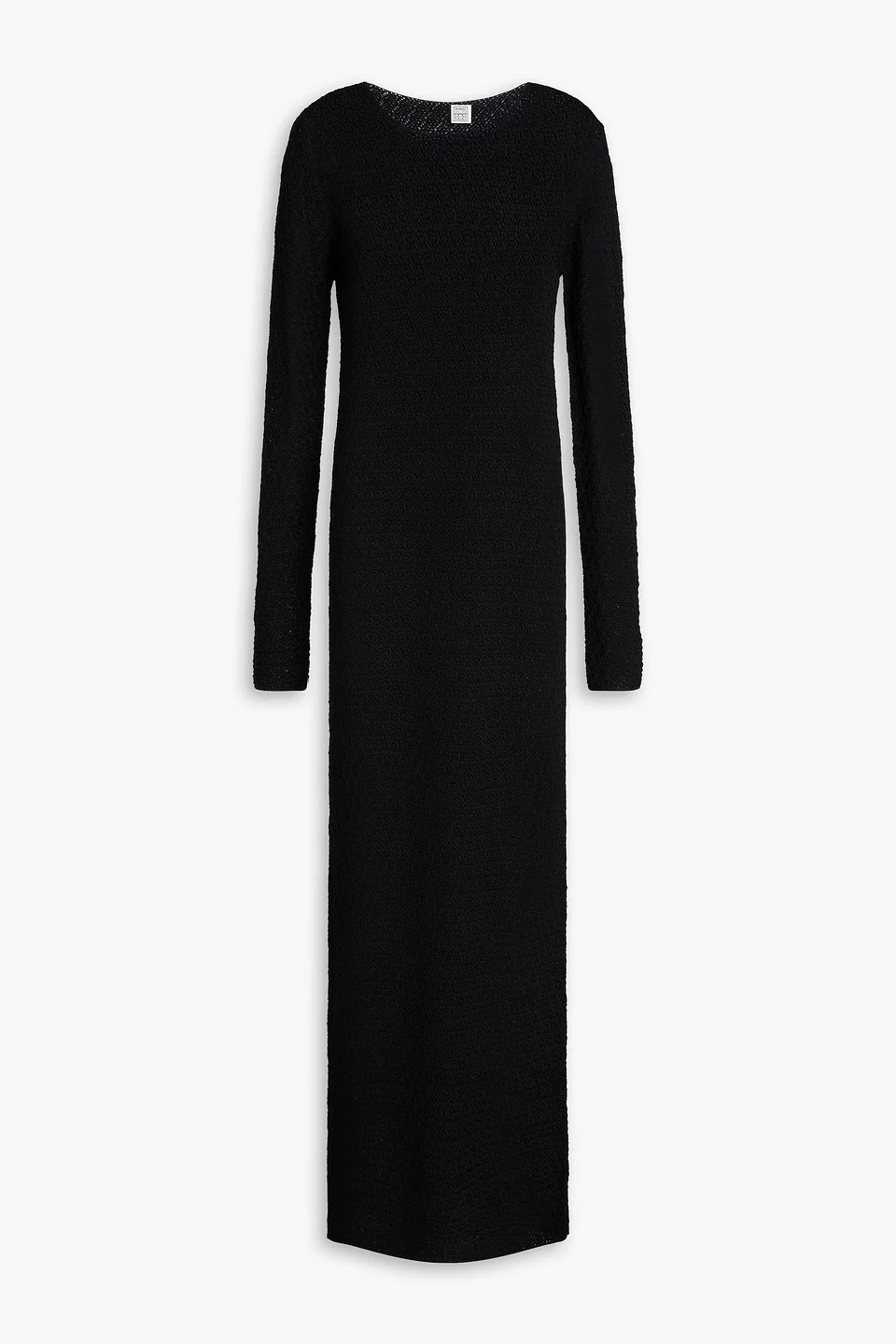 Crochet-knit maxi dress - 1