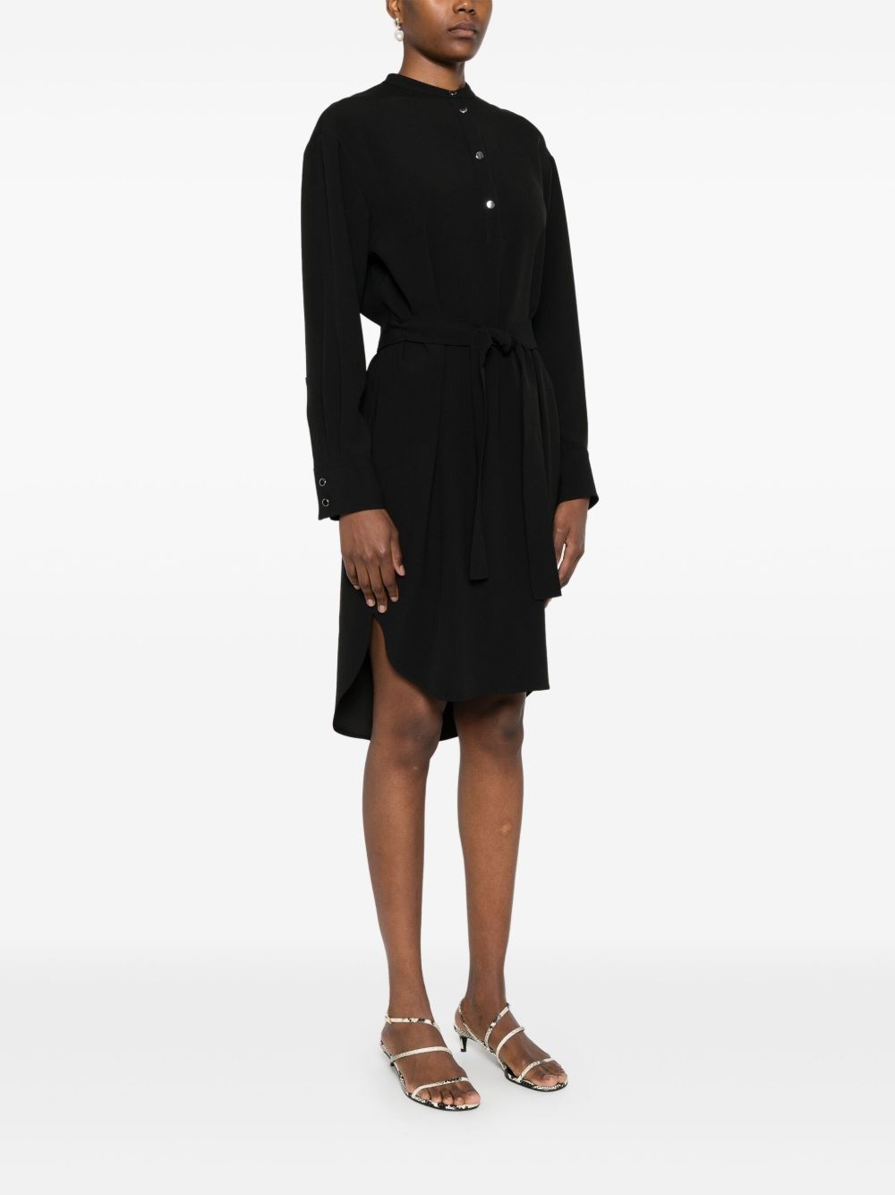 belted mini dress - 3