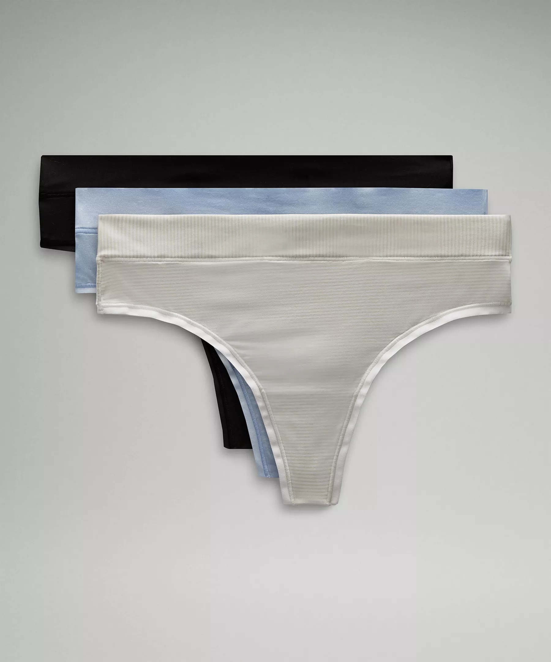 UnderEase High-Rise Thong Underwear *3 Pack - 1