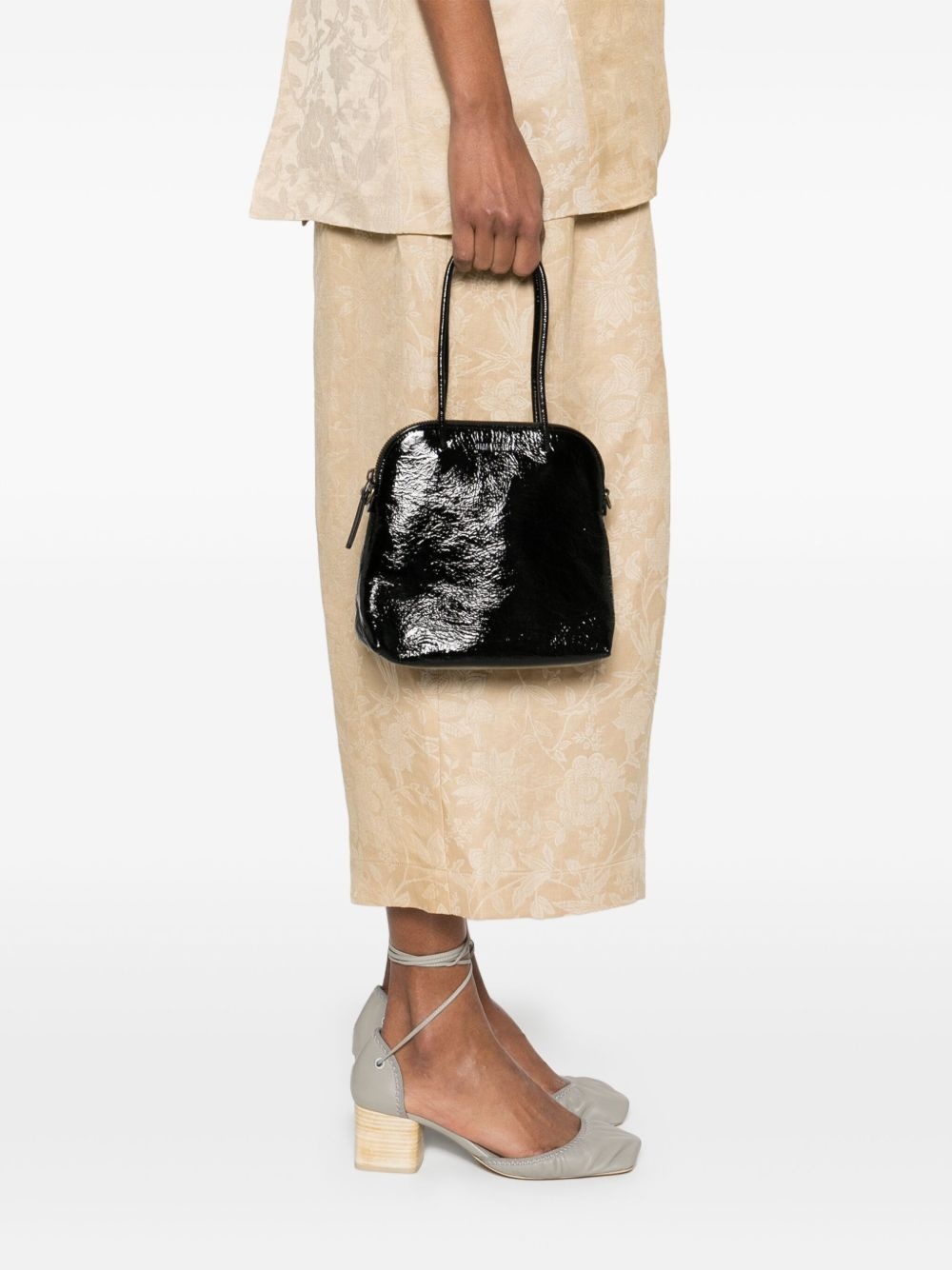 leather tote bag - 2