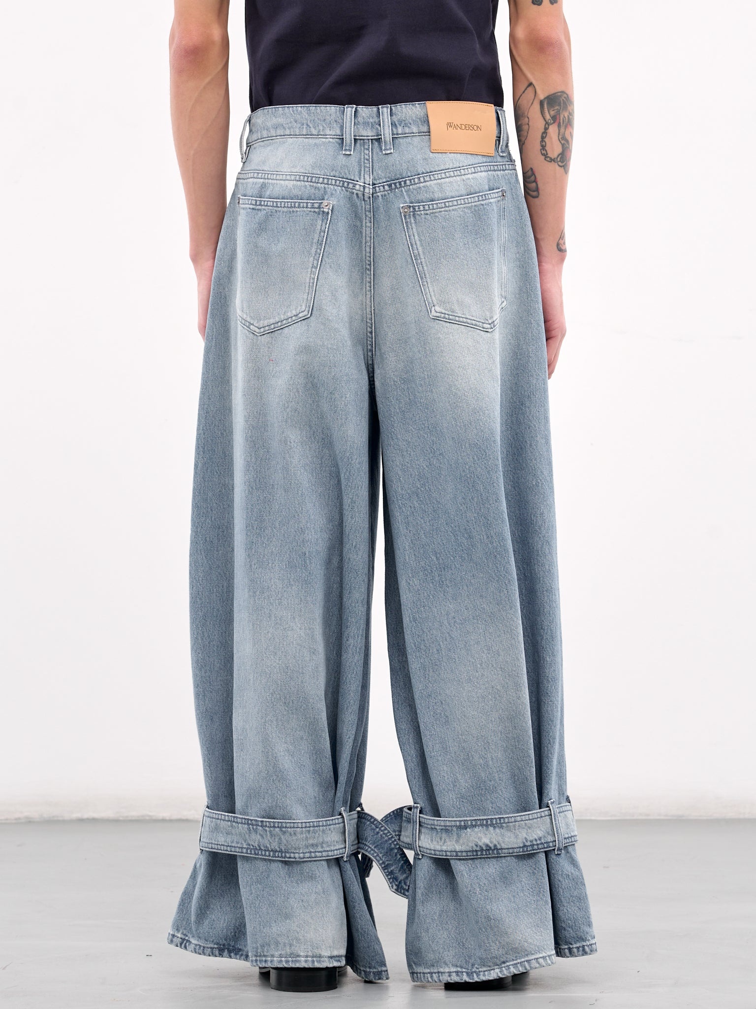 Buckled Cuff Jeans - 3