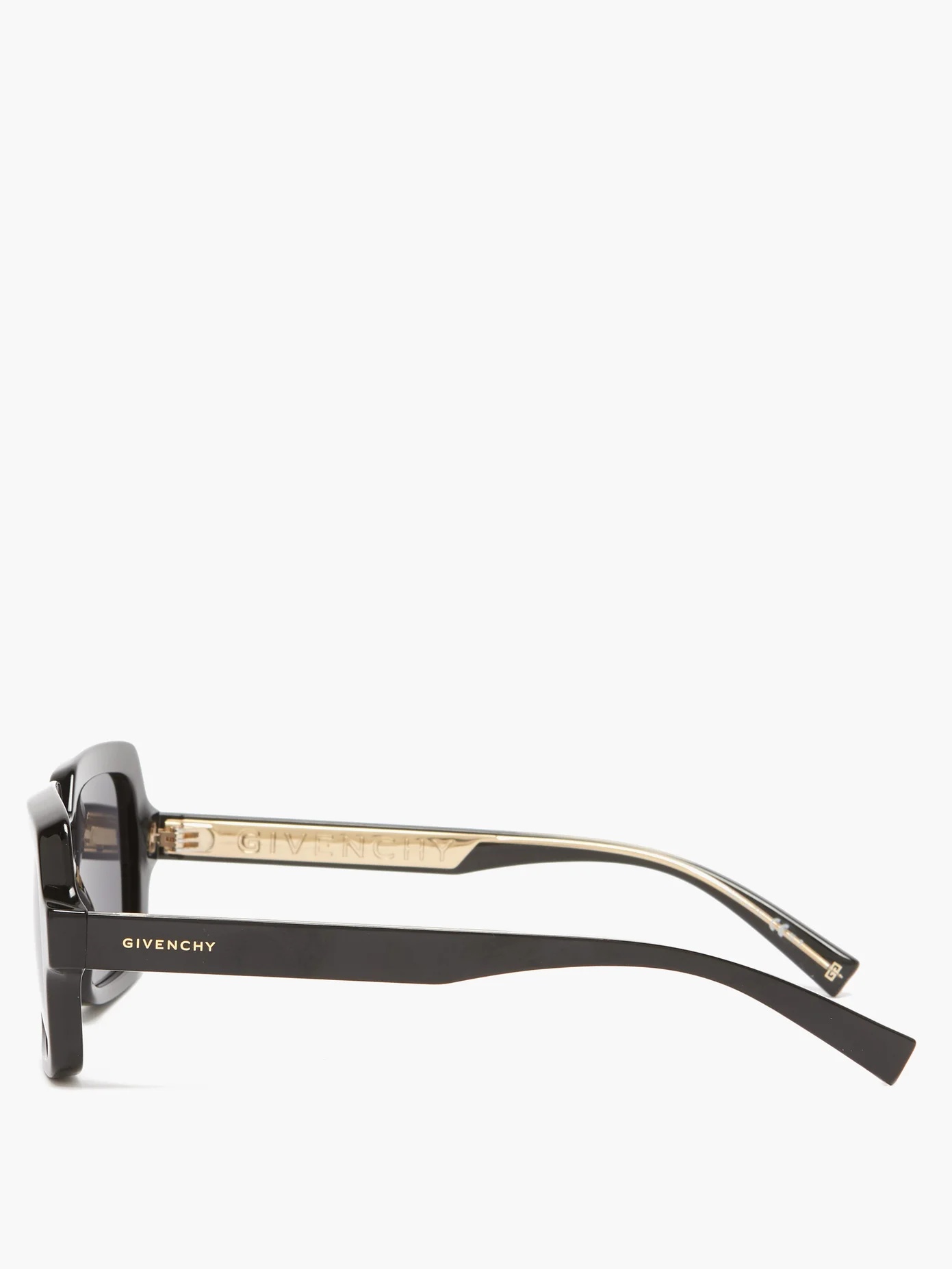 Oversized squared acetate sunglasses - 3