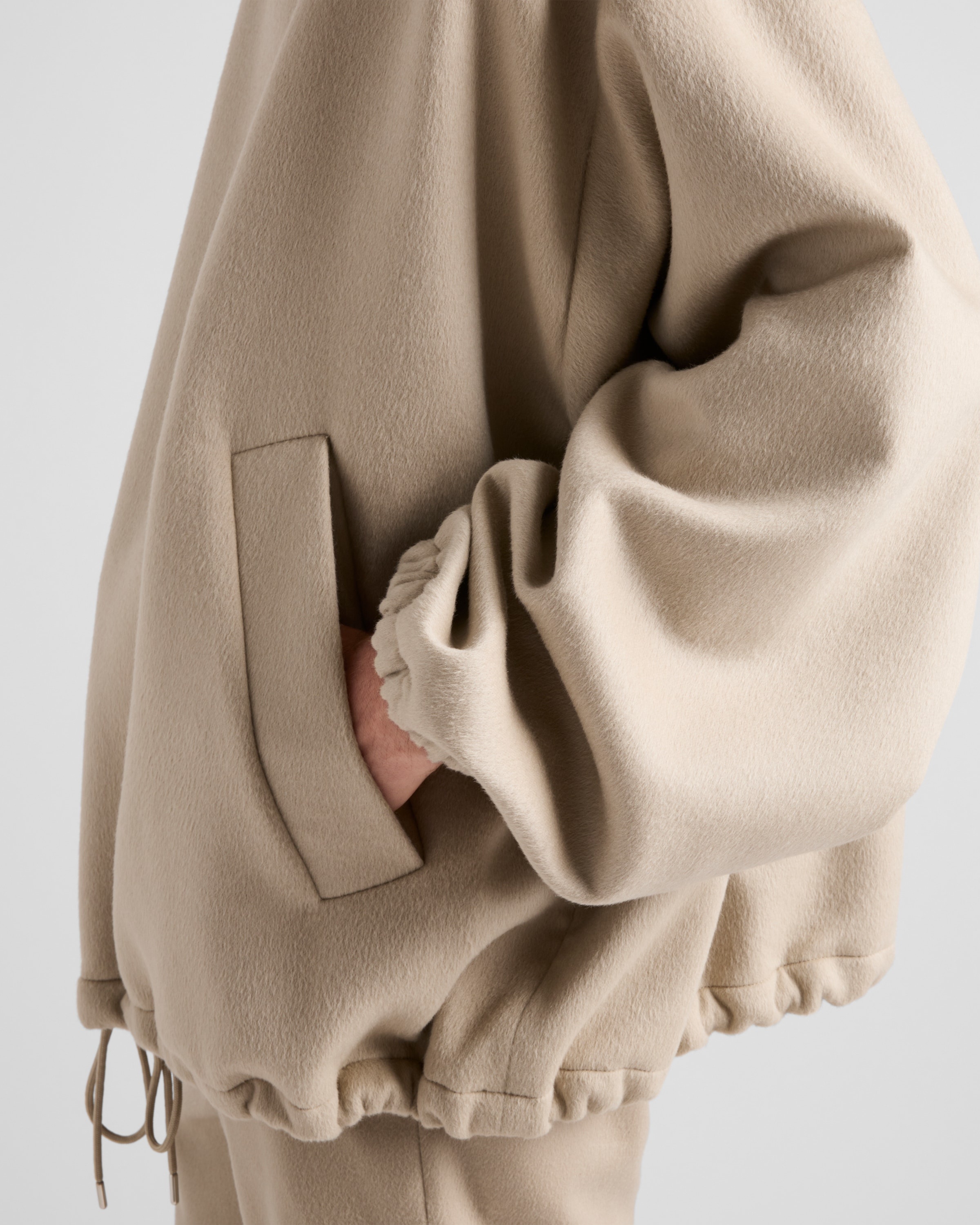 Prada Wool blend hoodie jacket | REVERSIBLE