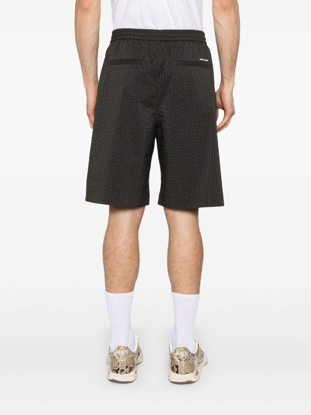 elasticated bermuda shorts - 4