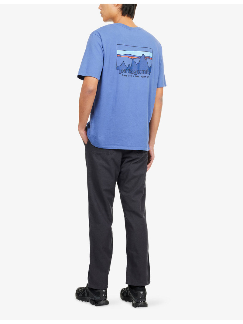 Patagonia '73 Skyline Brand-Print Cotton-Jersey T-Shirt outlook