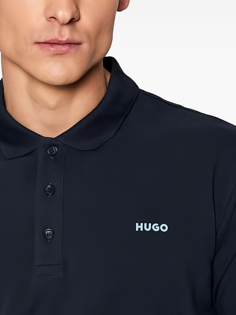 logo-detail polo shirt 5