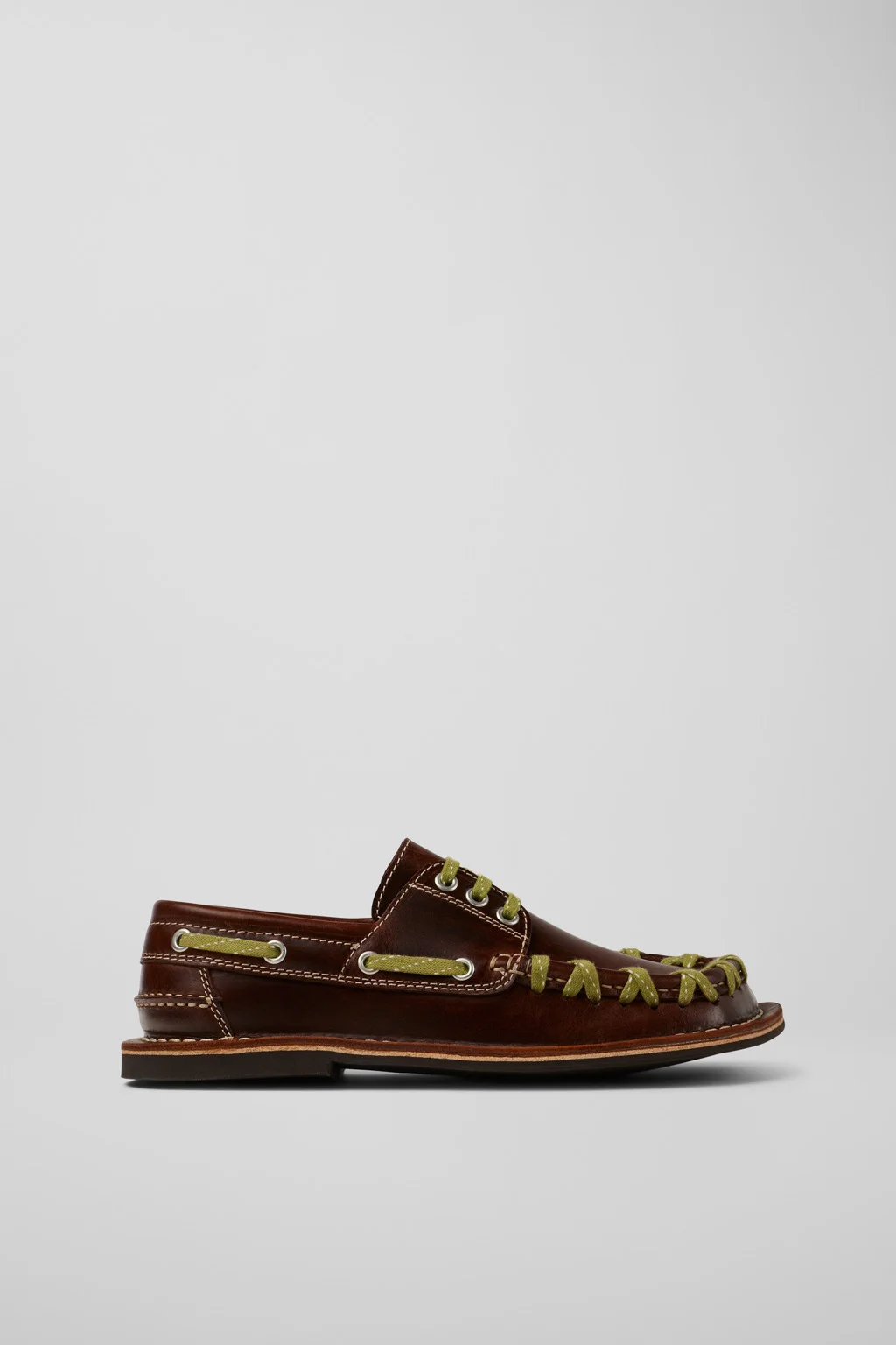 Brown boat shoes - 1