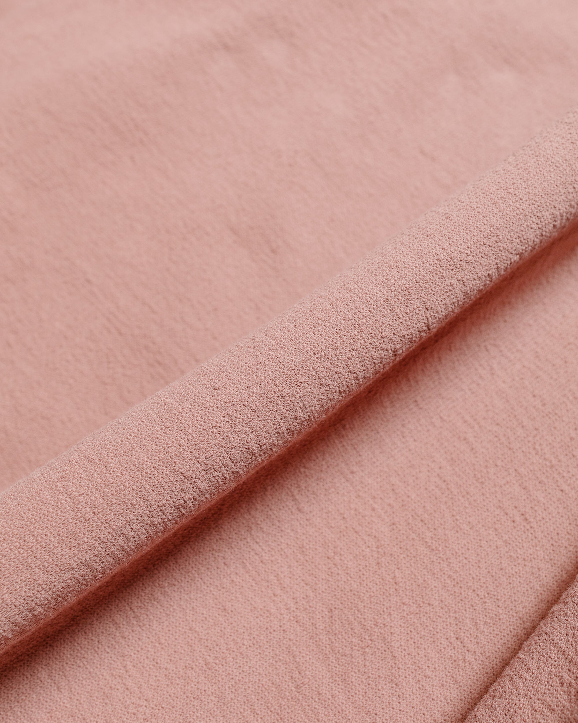 Textured Full Zip Deep Mauve - 5