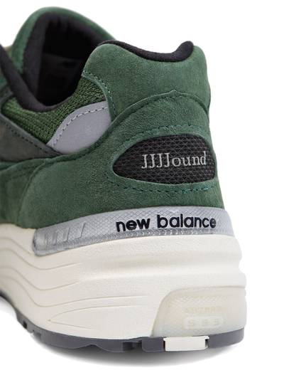 New Balance X JJJJound green 992 sneakers outlook