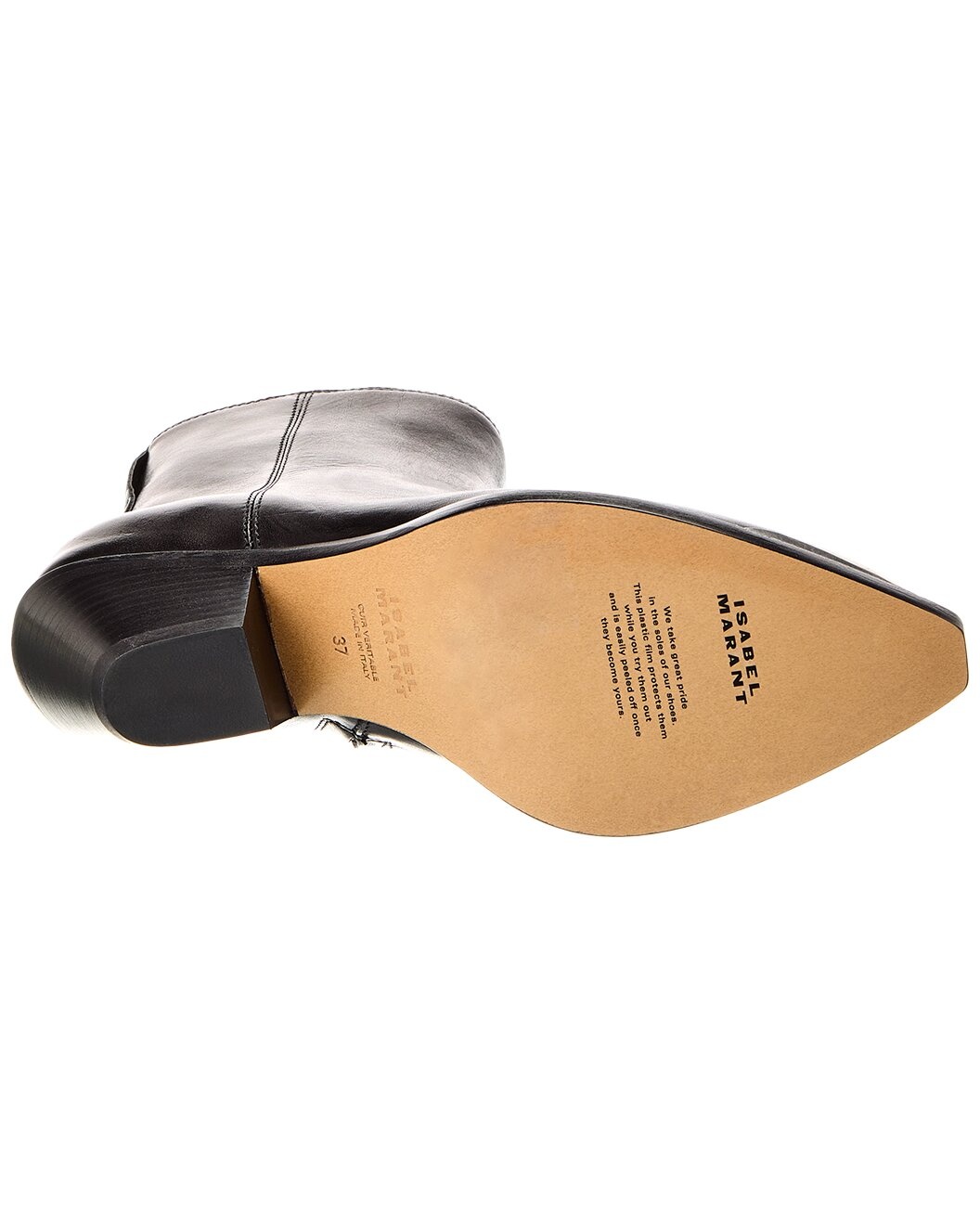Isabel Marant Adnae Leather Bootie - 4