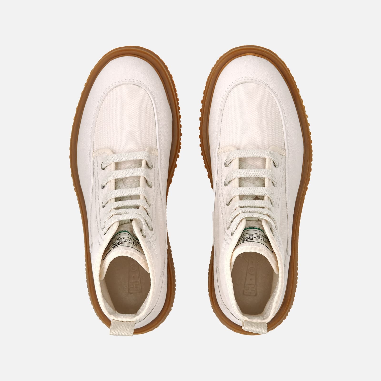 Hogan Untraditional Ankle Boots Beige - 4