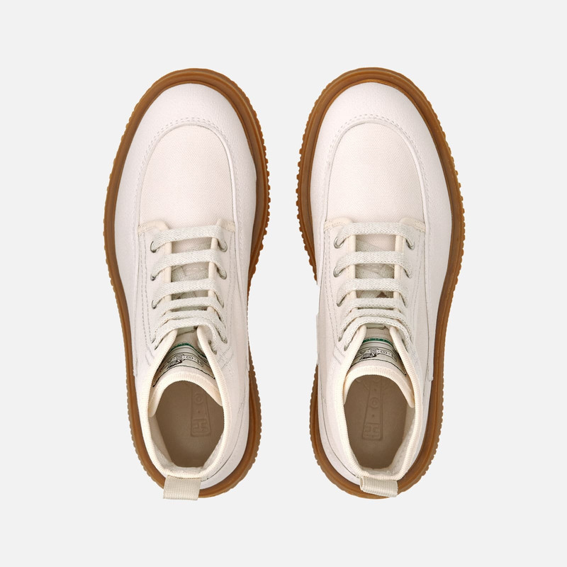 Hogan Untraditional Ankle Boots Beige 4