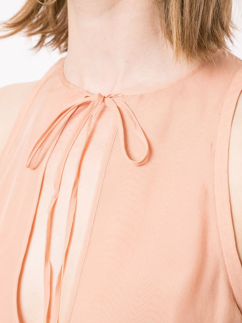 sleeveless silk blouse 5