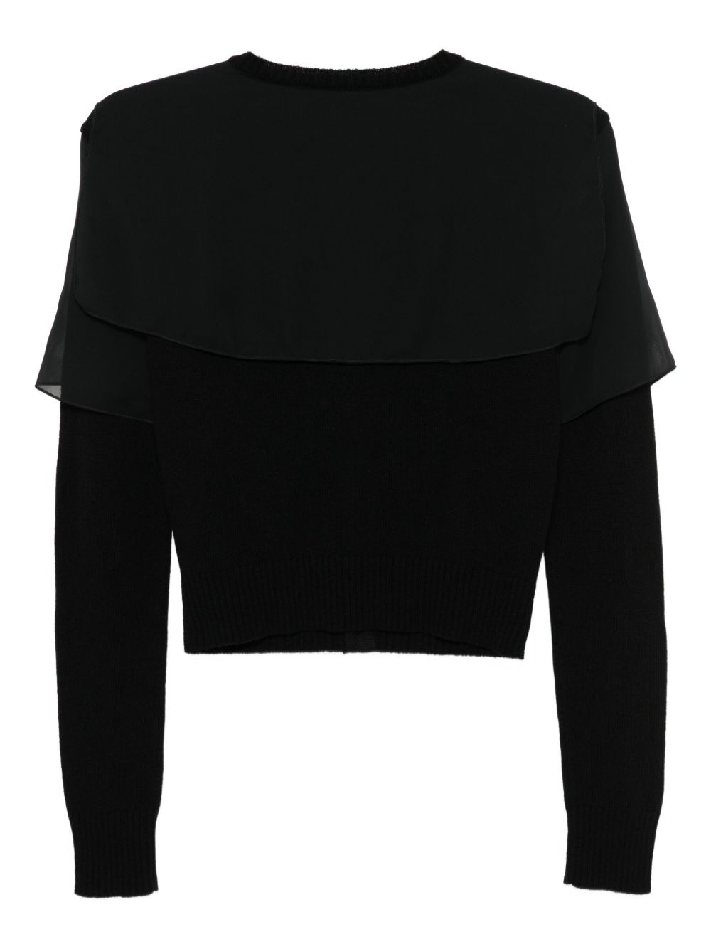 double-layer cardigan - 2
