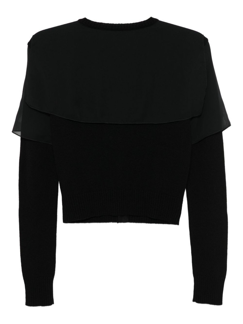 UNDERCOVER double-layer cardigan outlook