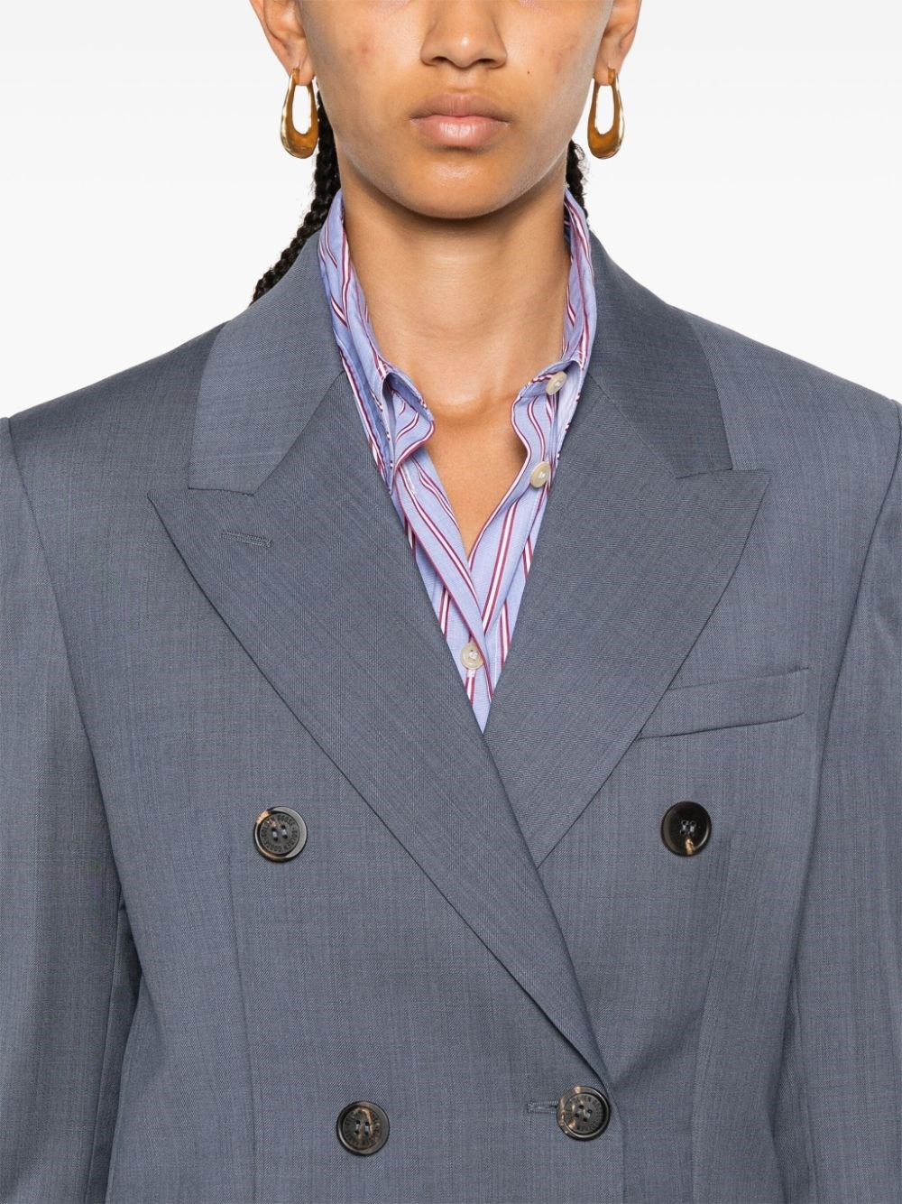 Journey double-breasted jacket - 5